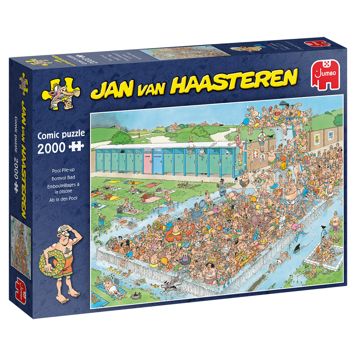 Jan van Haasteren - Pool Pile-Up (2000 pieces)
