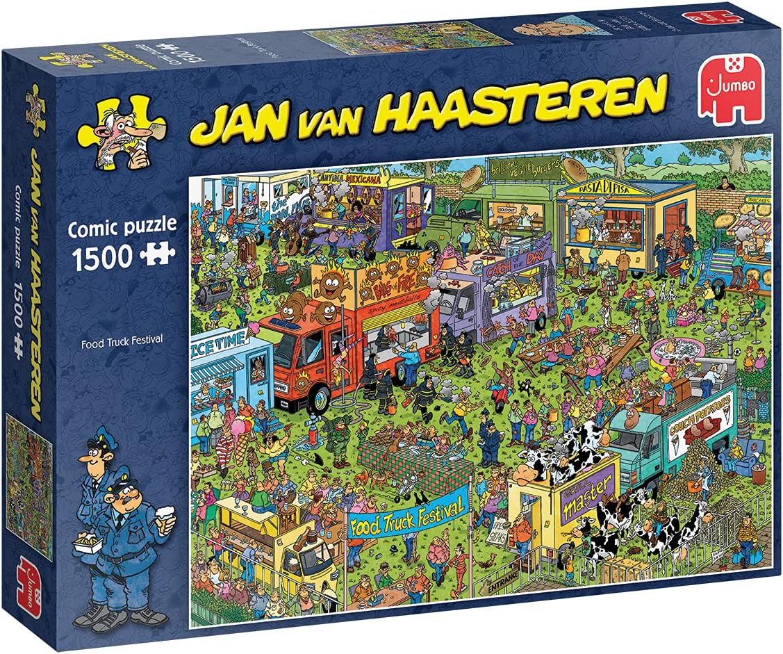 Jan van Haasteren - Food Truck Festival (1500 pieces)