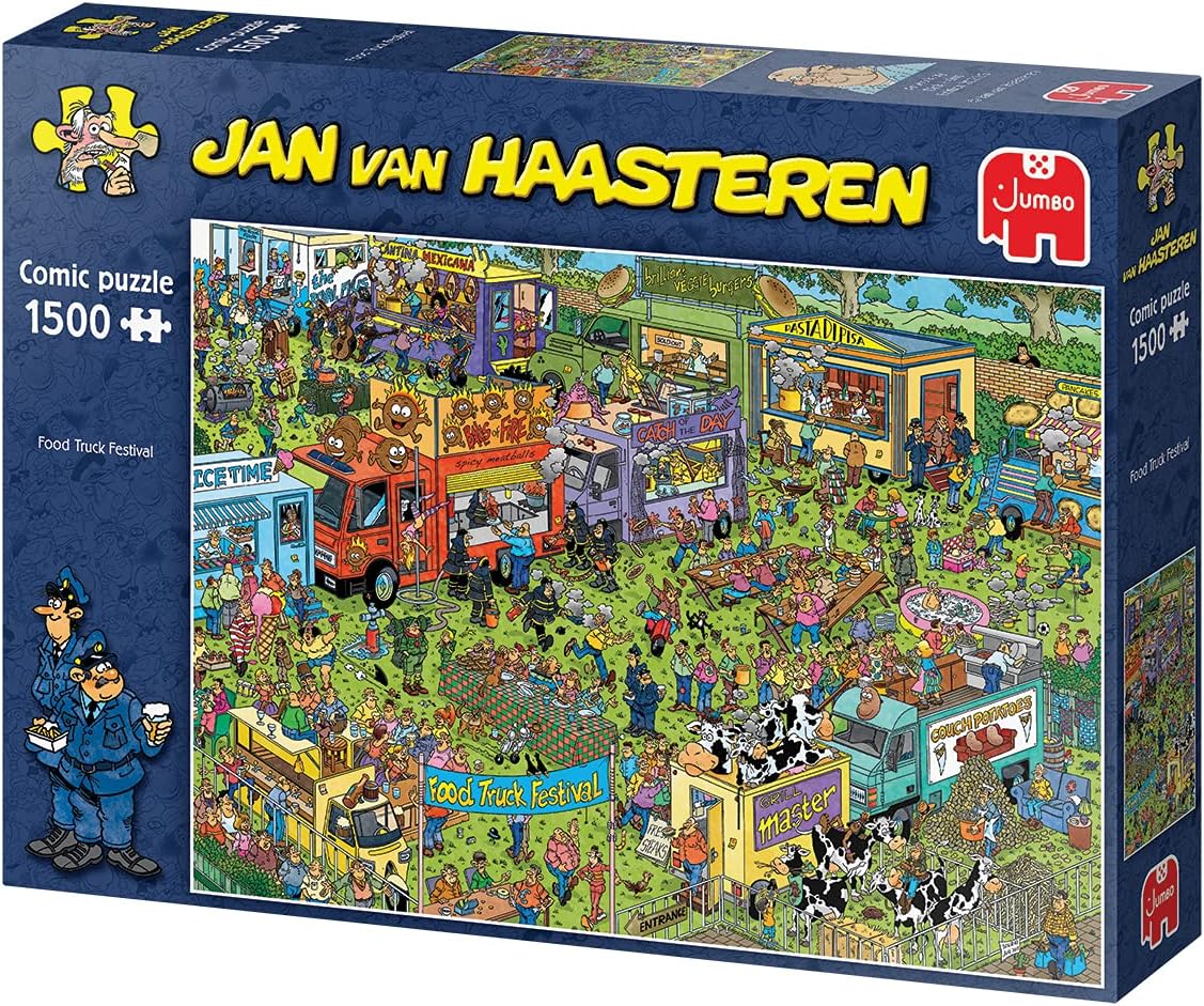 Jan van Haasteren - Food Truck Festival (1500 pieces)