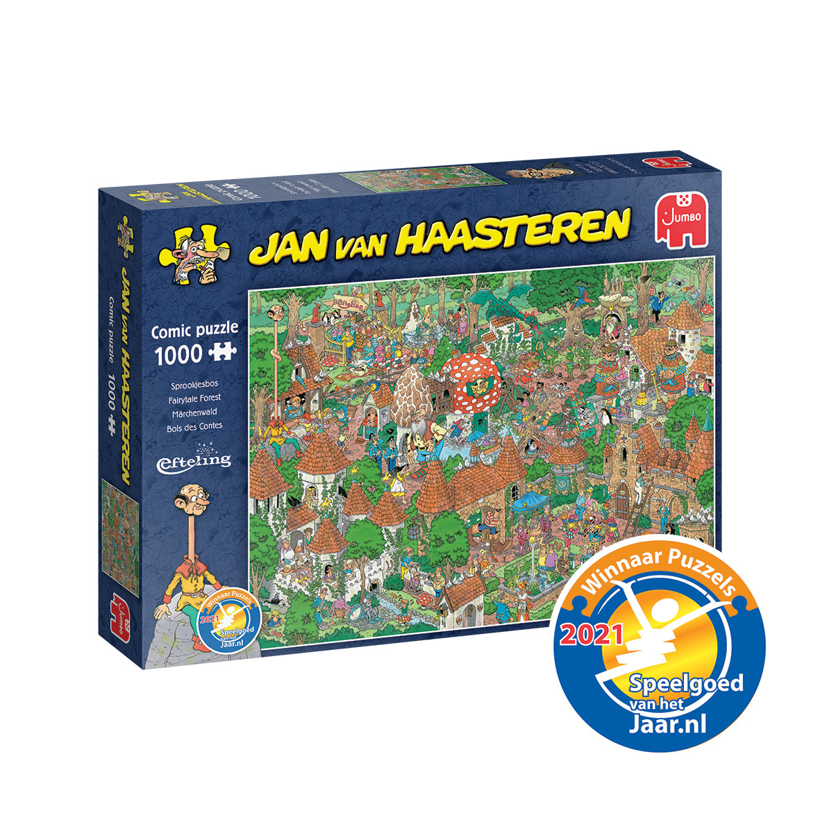 Jan van Haasteren - Efteling, Sprookjesbos (1000 pieces)