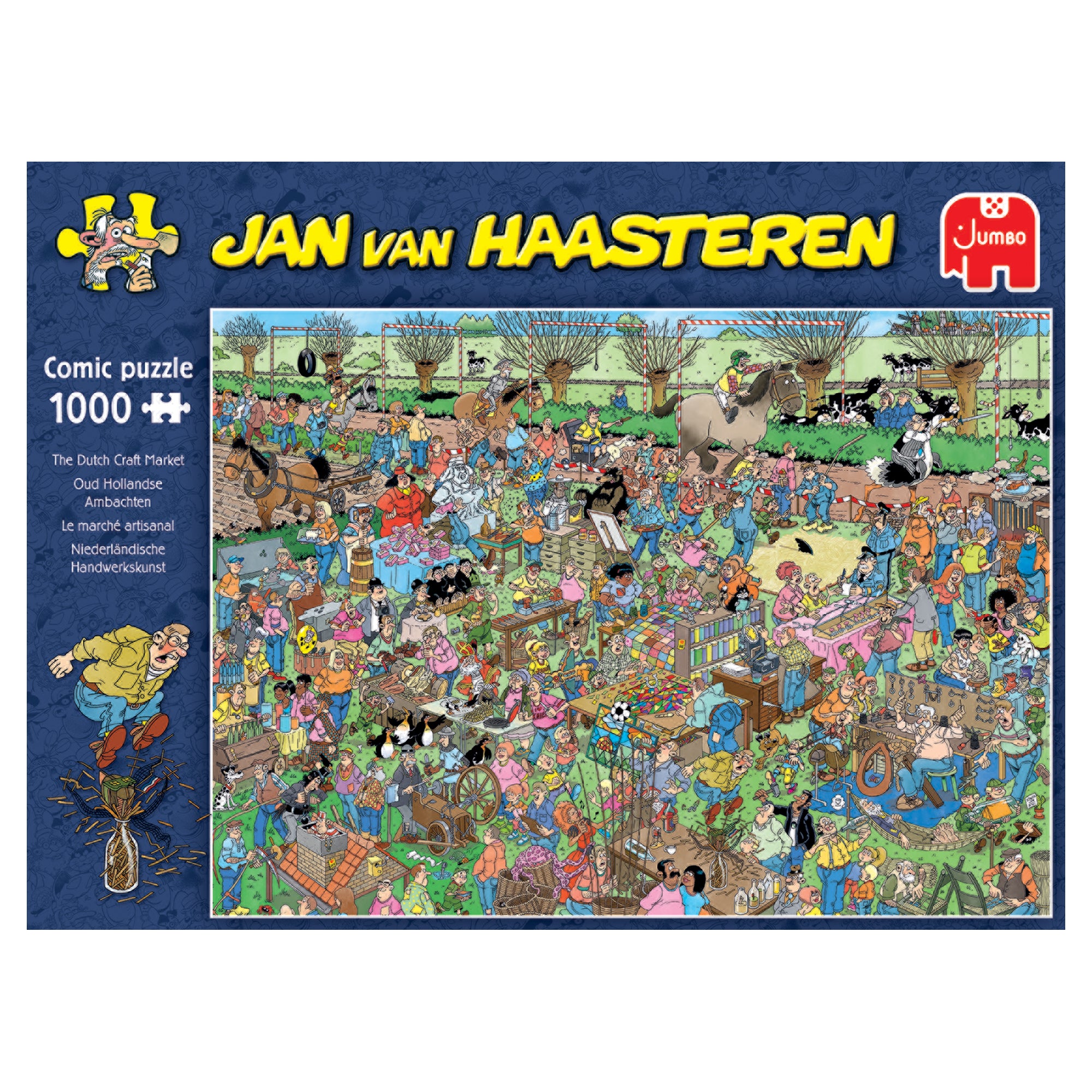 Jan van Haasteren - The Dutch Craft Market (1000 pieces)