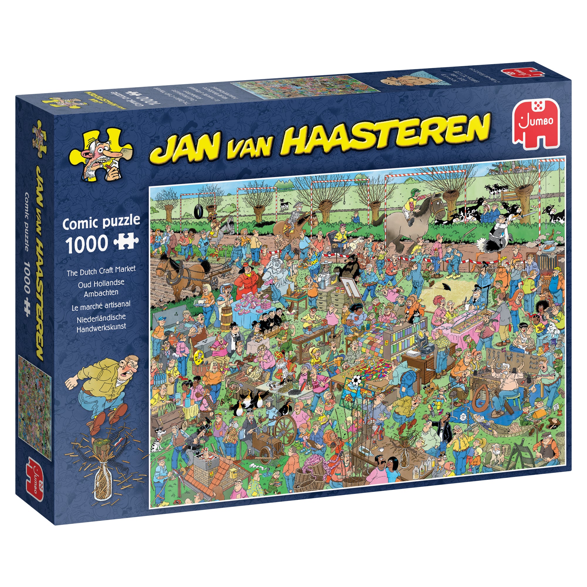 Jan van Haasteren - The Dutch Craft Market (1000 pieces)