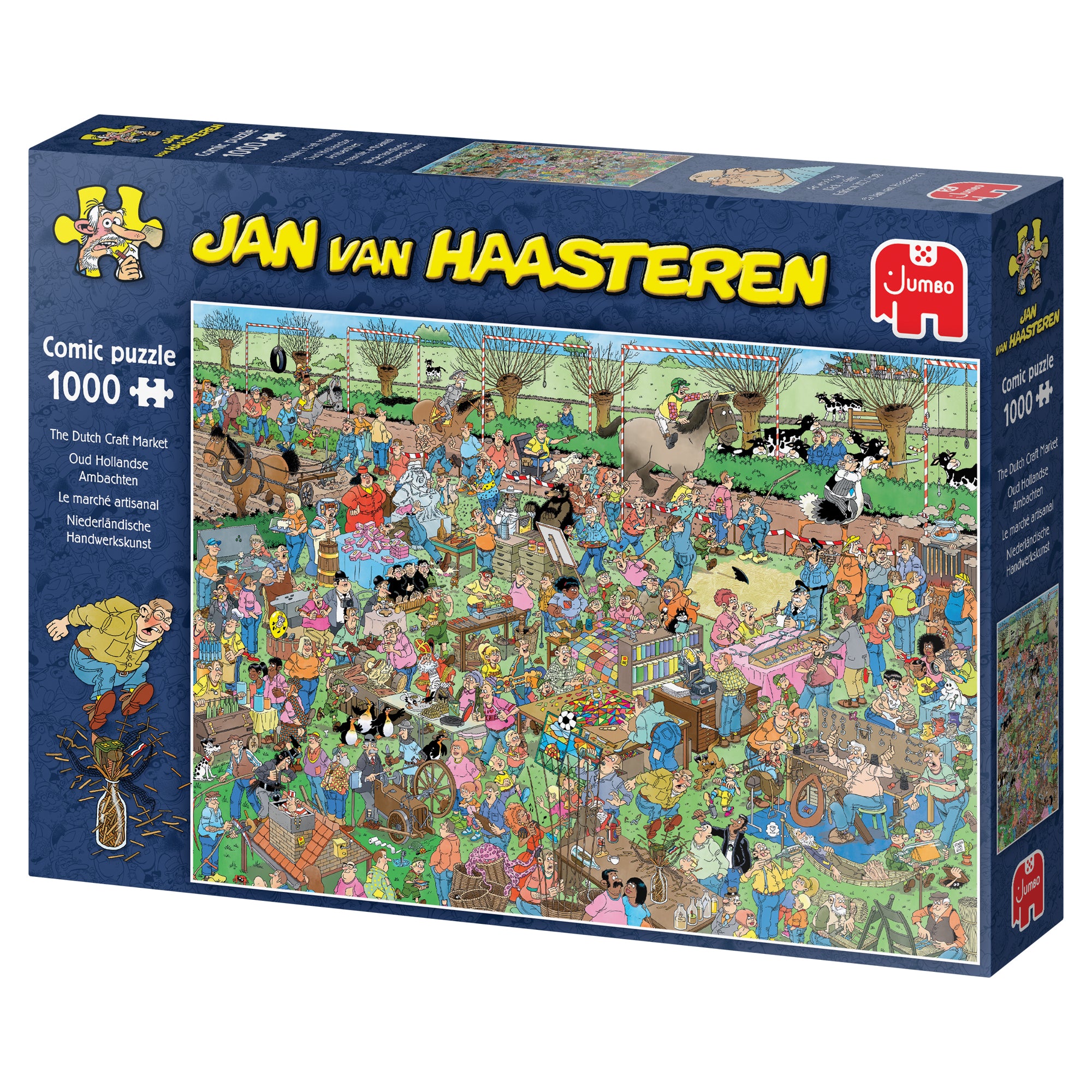 Jan van Haasteren - The Dutch Craft Market (1000 pieces)