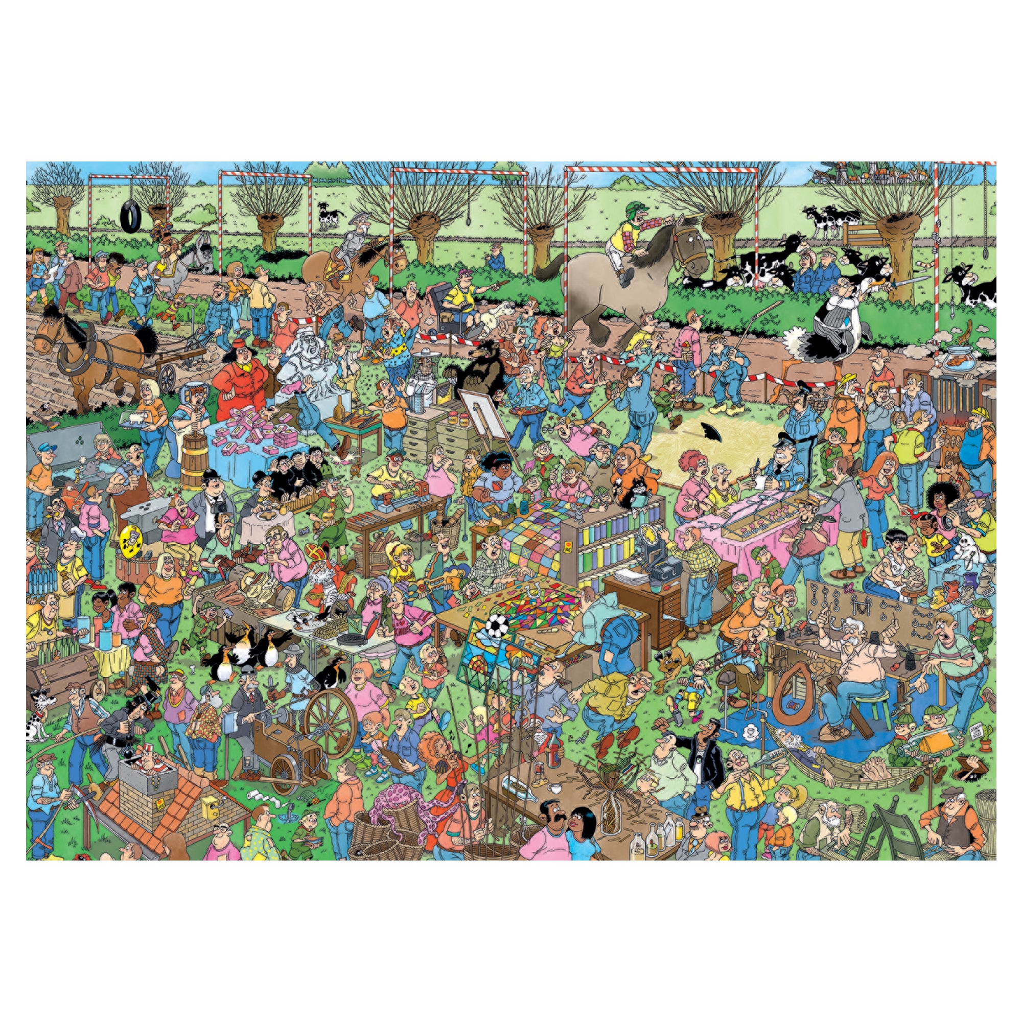 Jan van Haasteren - The Dutch Craft Market (1000 pieces)