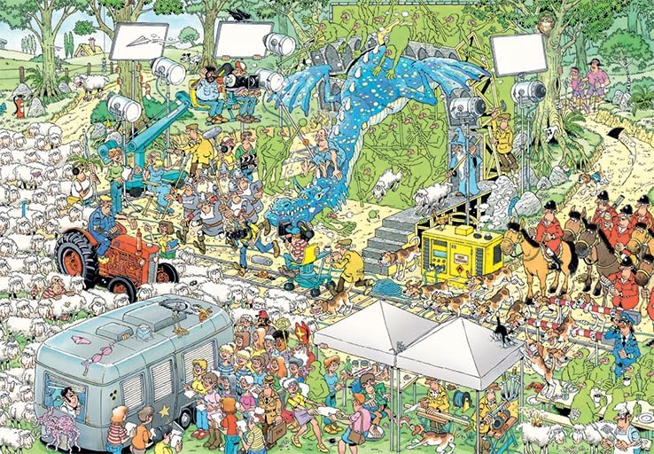 Jan van Haasteren - The Film Set (2000 pieces)
