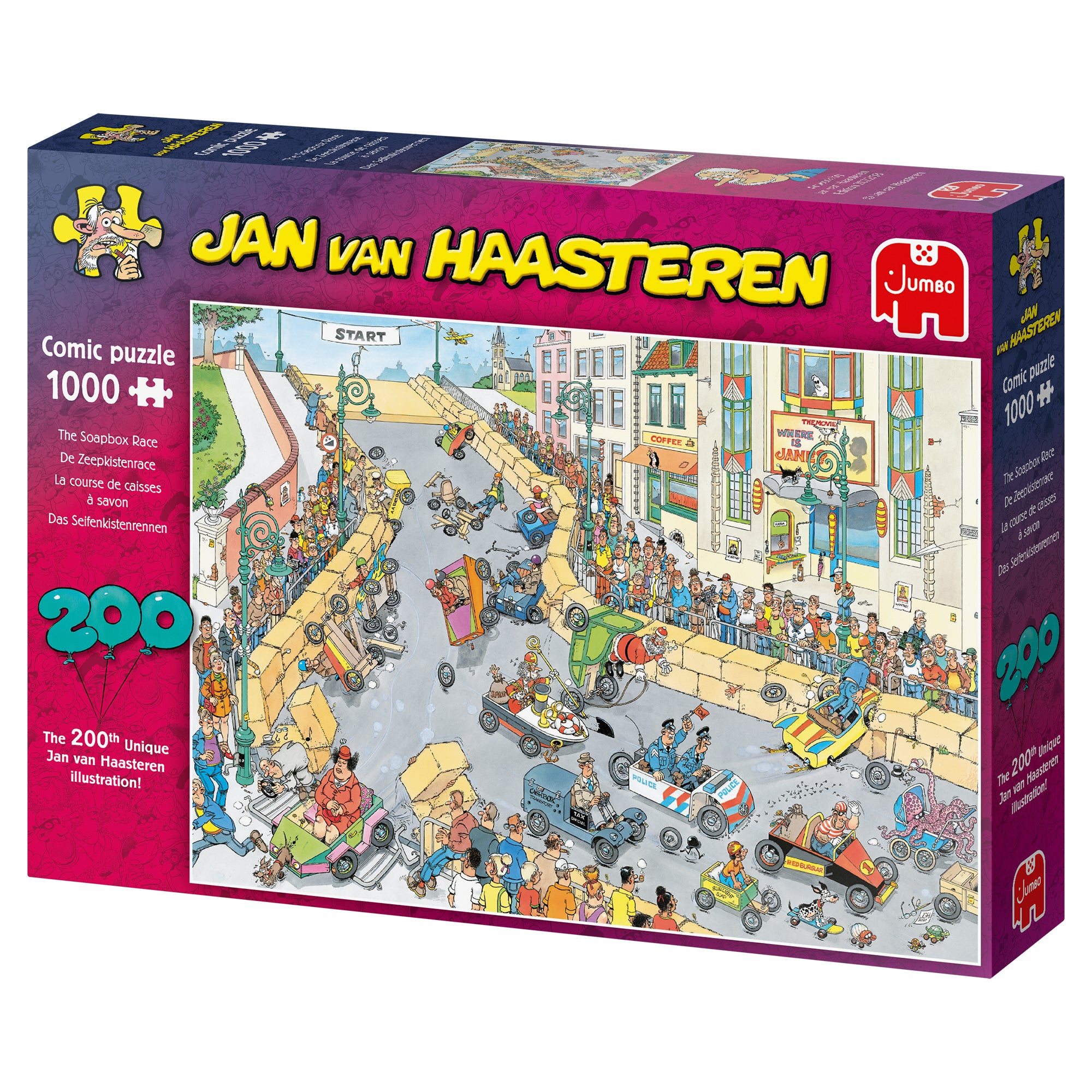 Jan van Haasteren - The Soapbox Race (1000 pieces)