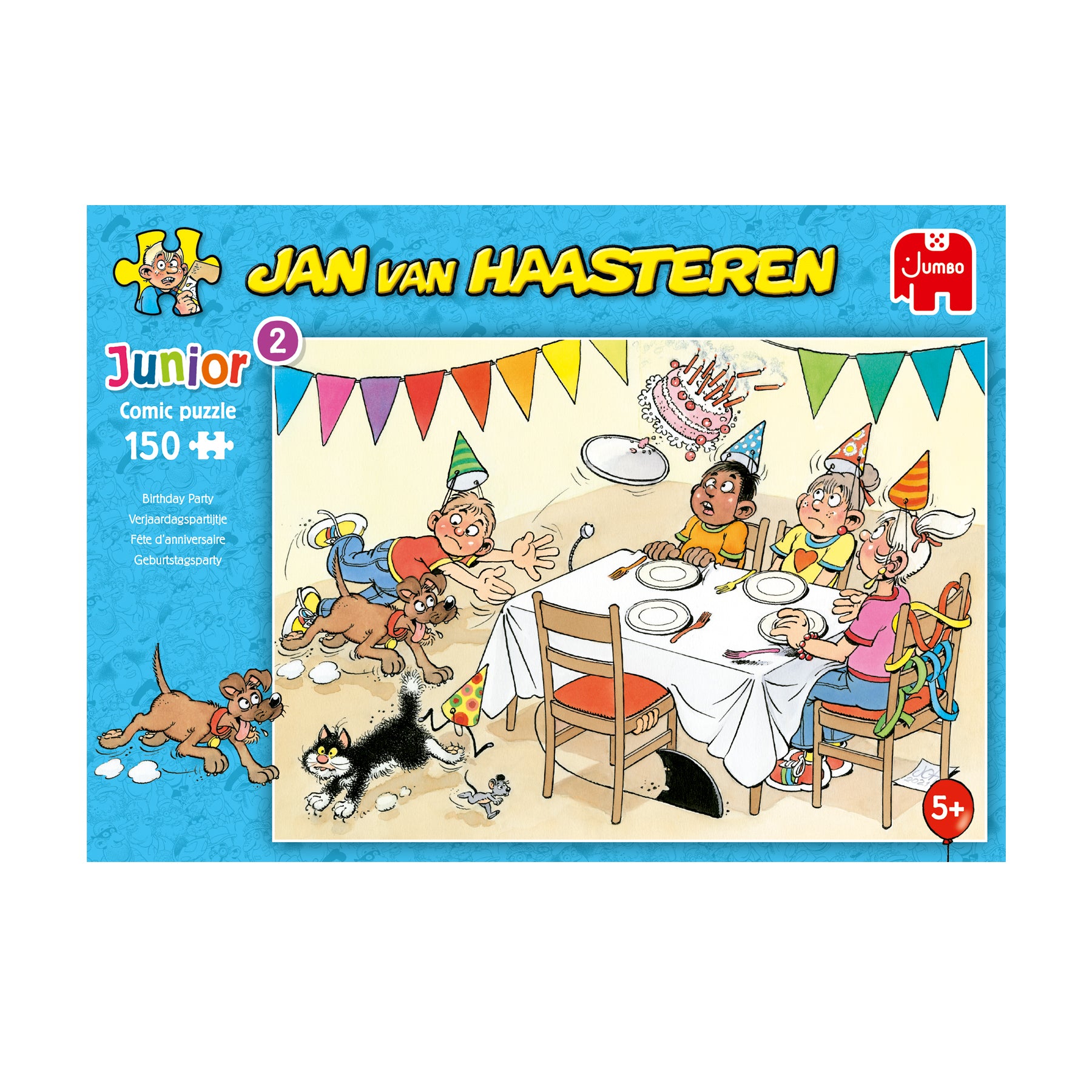 Jan van Haasteren Junior 2 - Birthday Party (150 pieces)