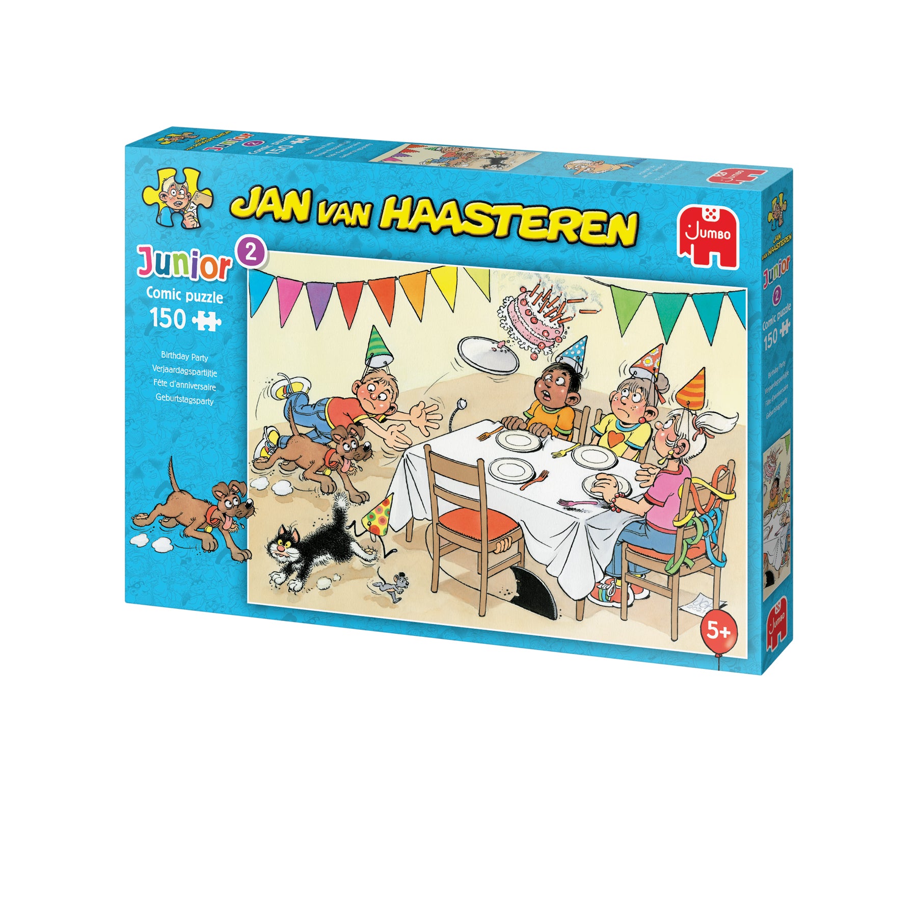 Jan van Haasteren Junior 2 - Birthday Party (150 pieces)