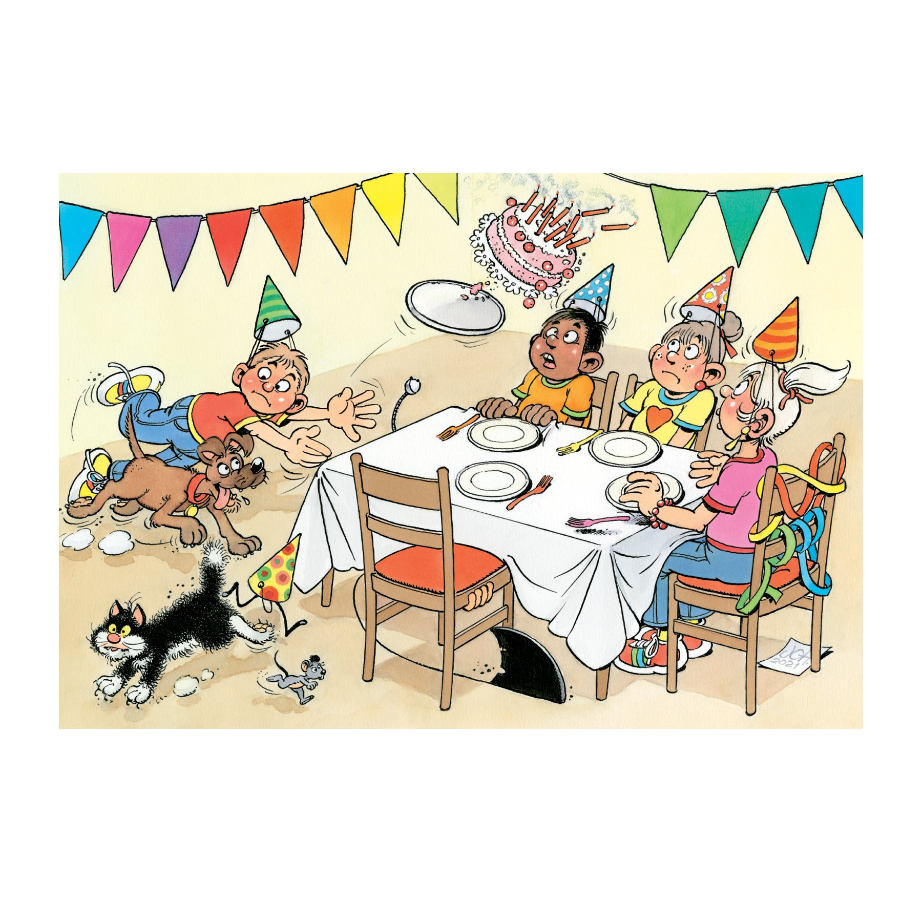 Jan van Haasteren Junior 2 - Birthday Party (150 pieces)
