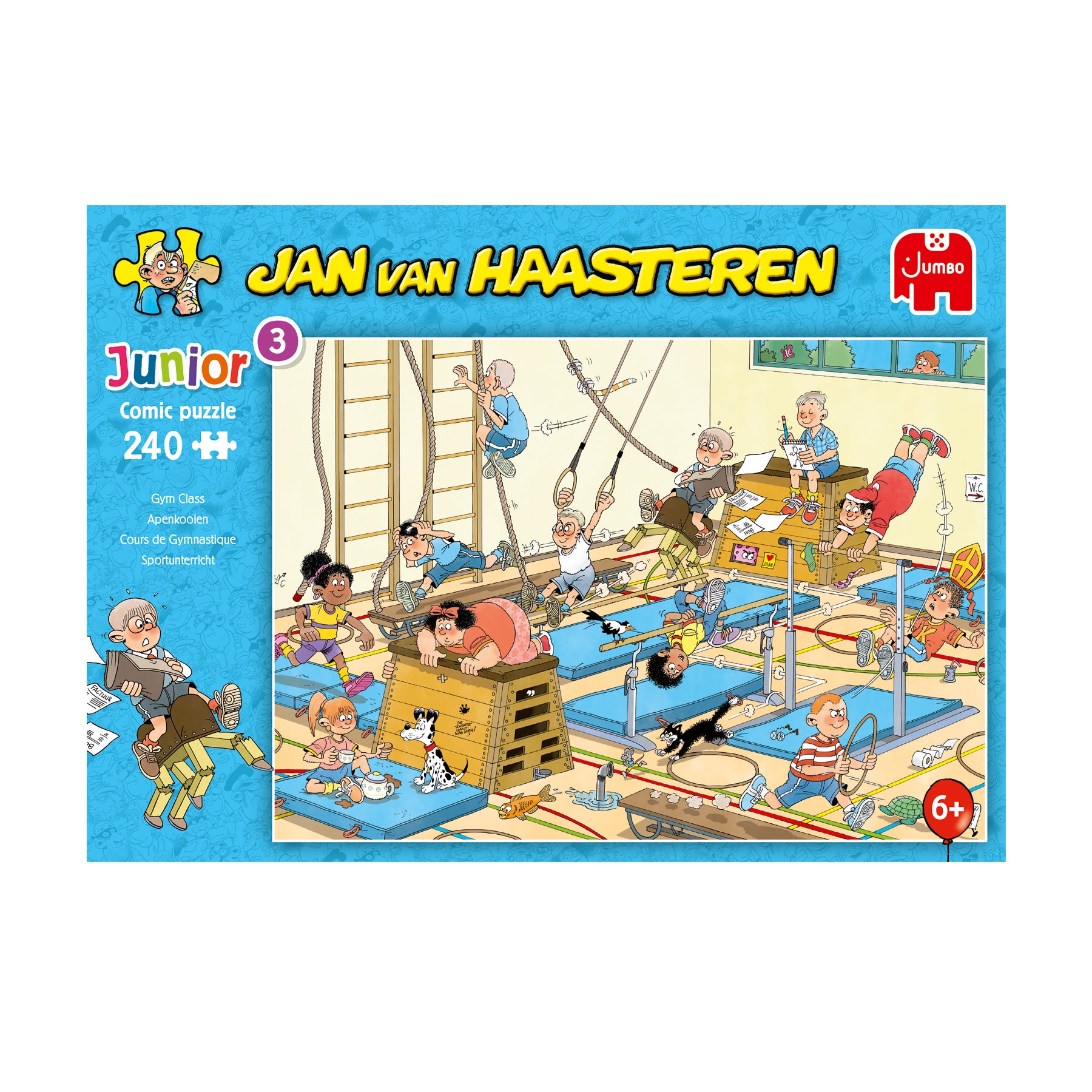 Jan van Haasteren Junior 3 - Gym Class (240 pieces)