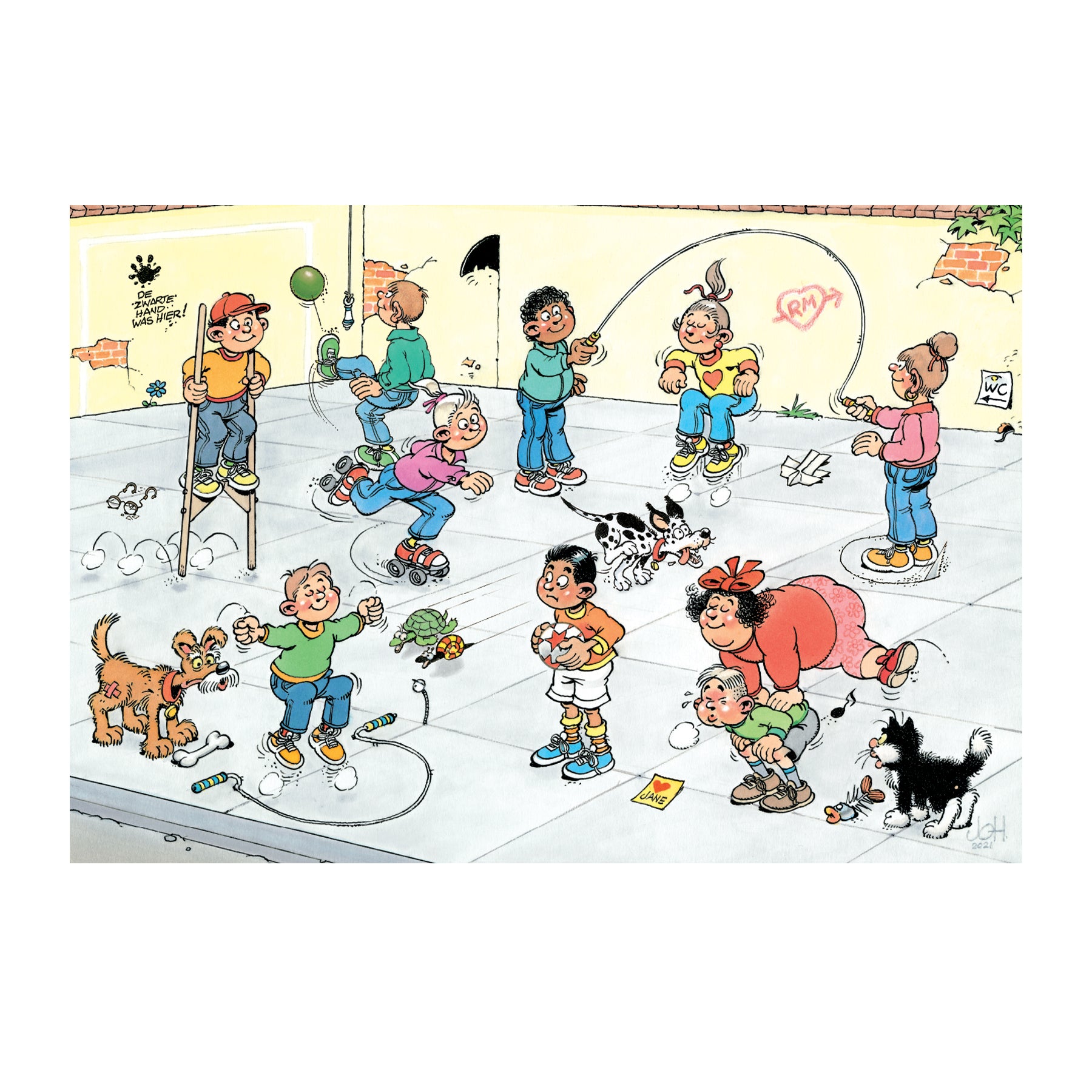 Jan van Haasteren Junior 4 - Playtime (240 pieces)