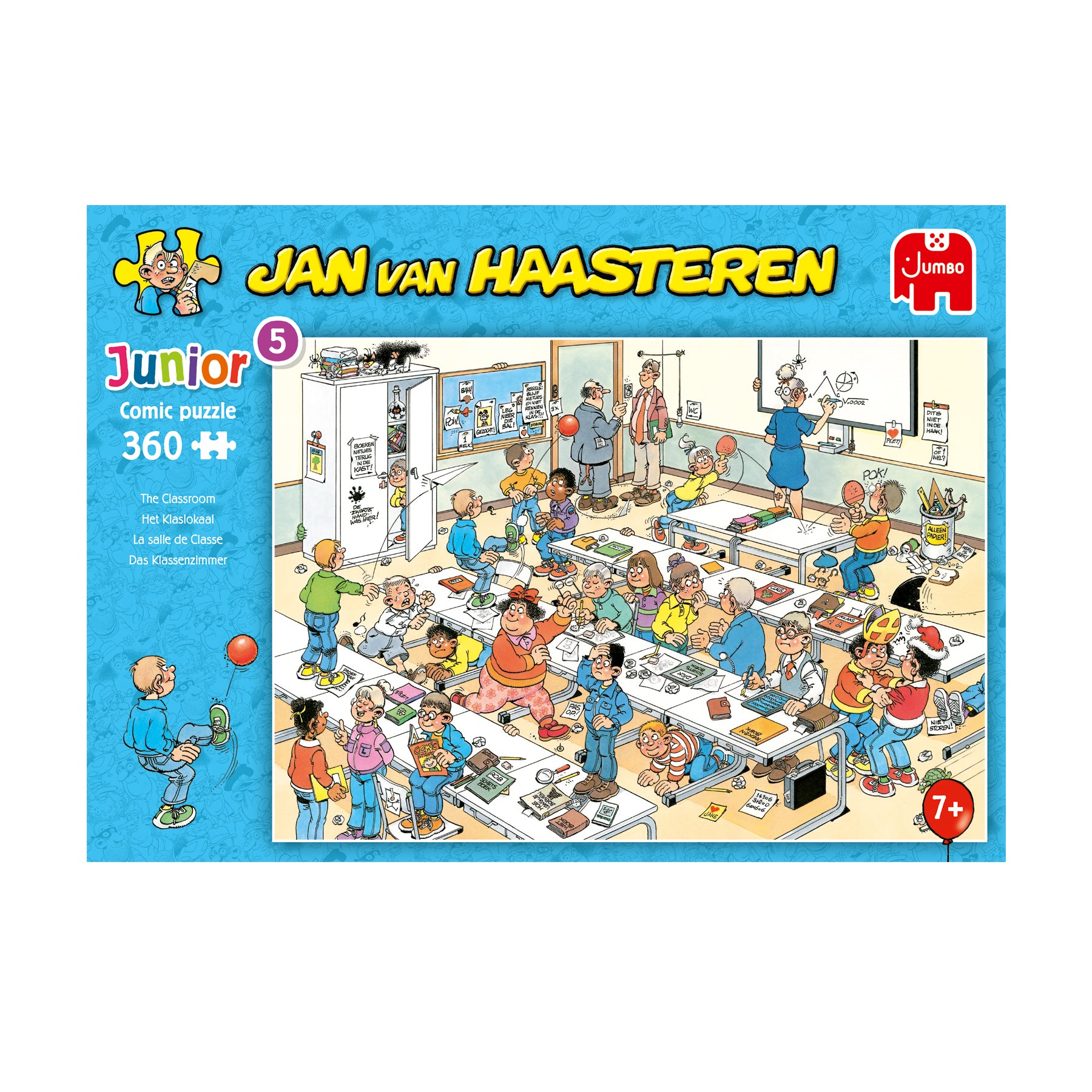 Jan van Haasteren Junior 5 - The Classroom (360 pieces)