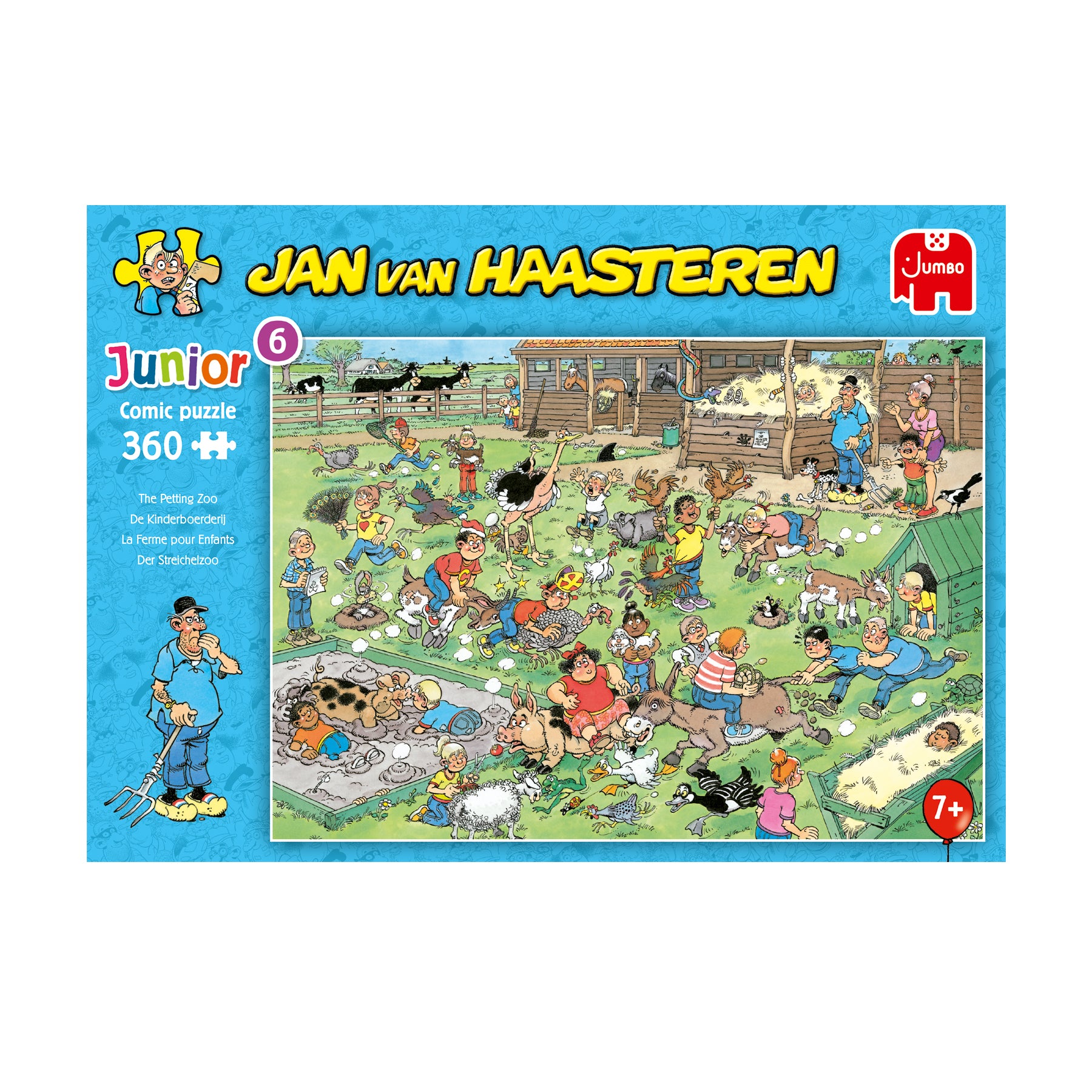 Jan van Haasteren Junior 6 - The Petting Zoo (360 pieces)