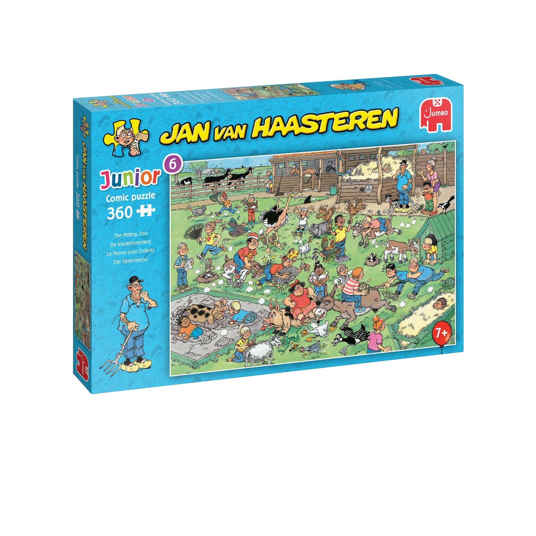 Jan van Haasteren Junior 6 - The Petting Zoo (360 pieces)