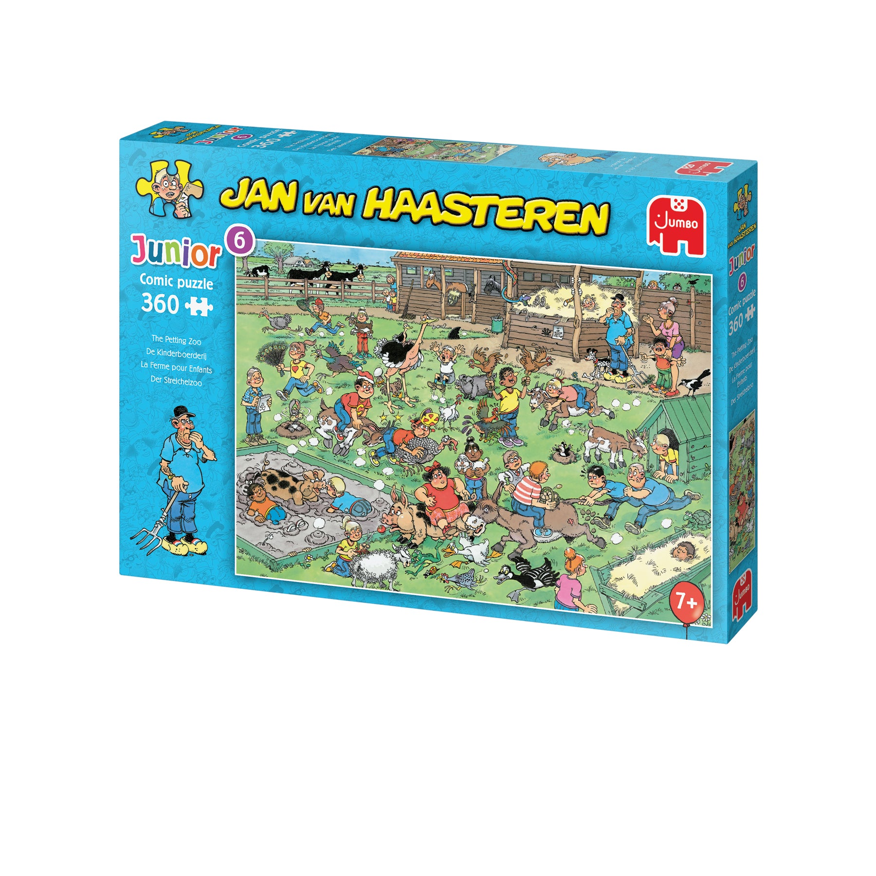 Jan van Haasteren Junior 6 - The Petting Zoo (360 pieces)