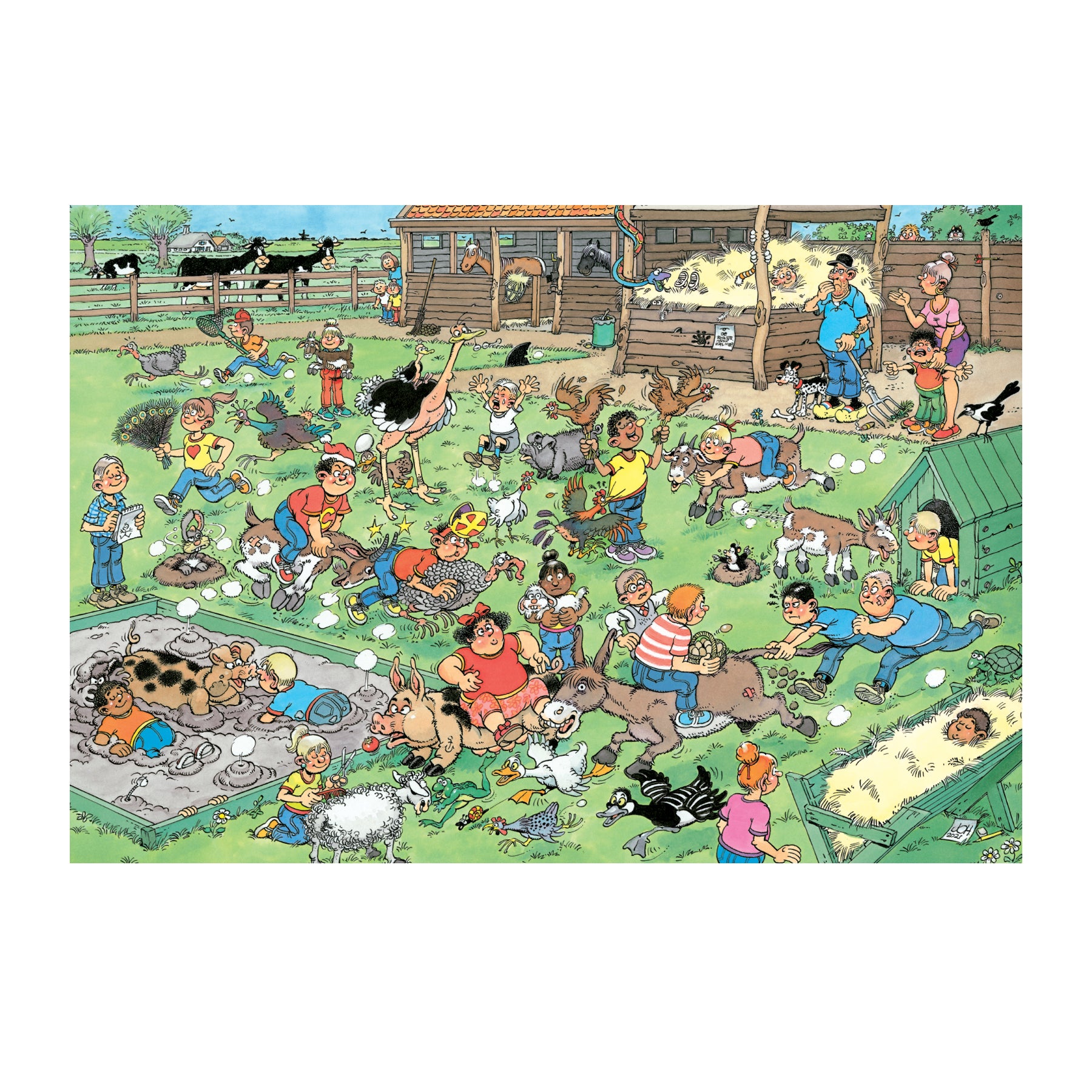Jan van Haasteren Junior 6 - The Petting Zoo (360 pieces)