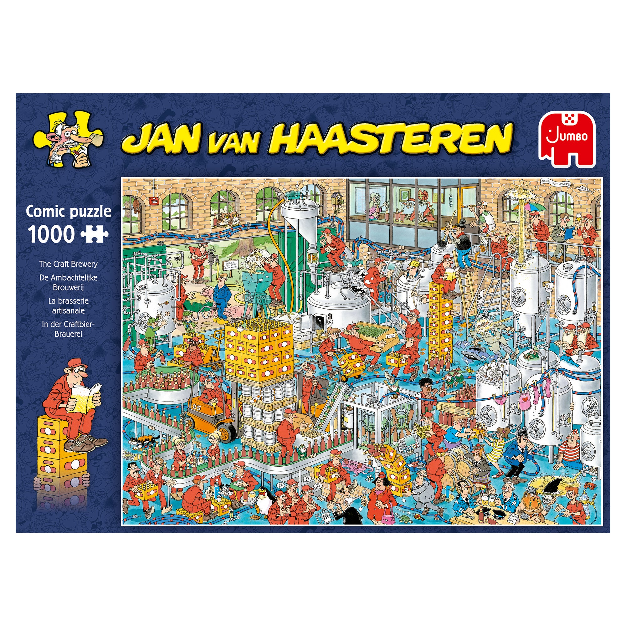 Jan van Haasteren - The Craft Brewery (1000 pieces)