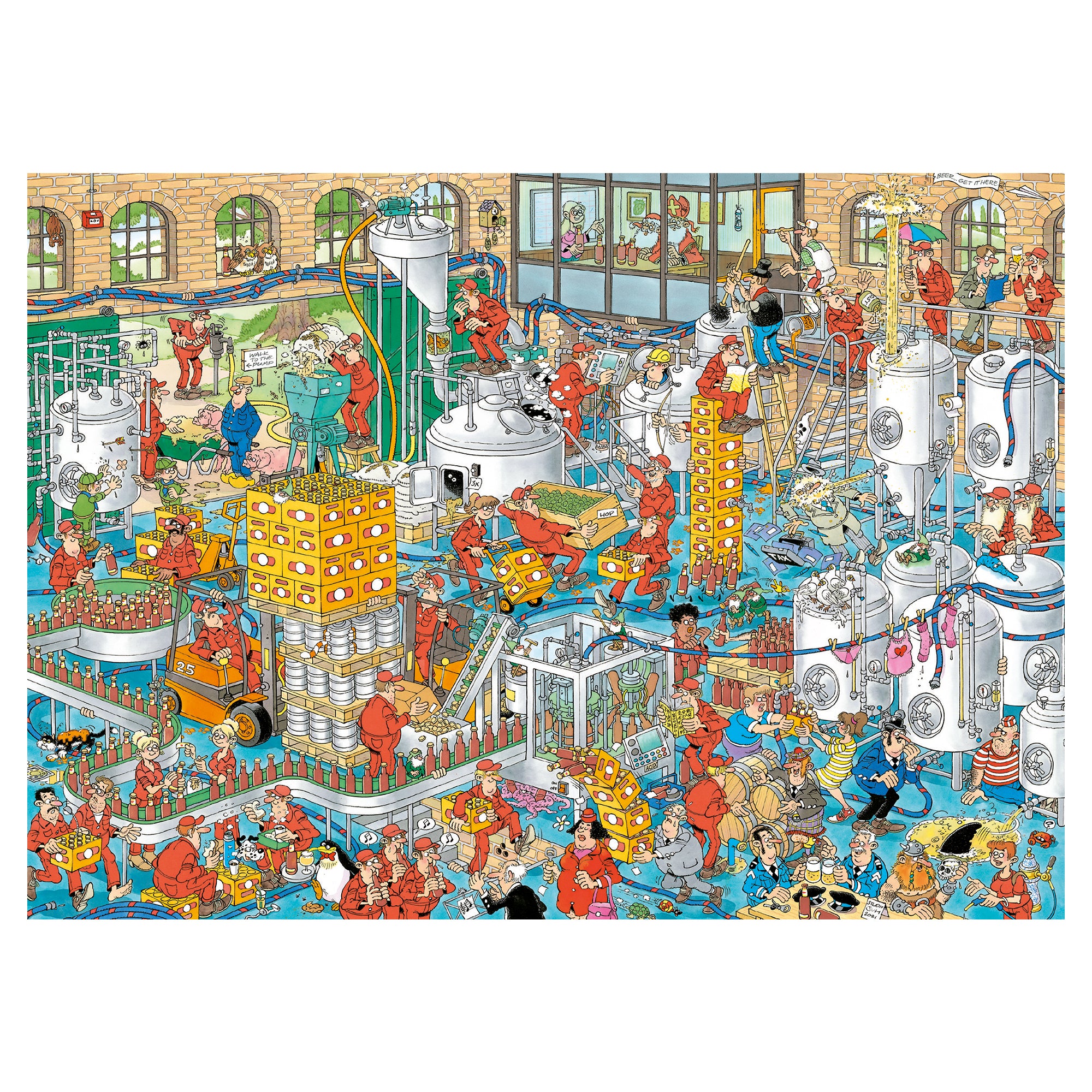 Jan van Haasteren - The Craft Brewery (1000 pieces)