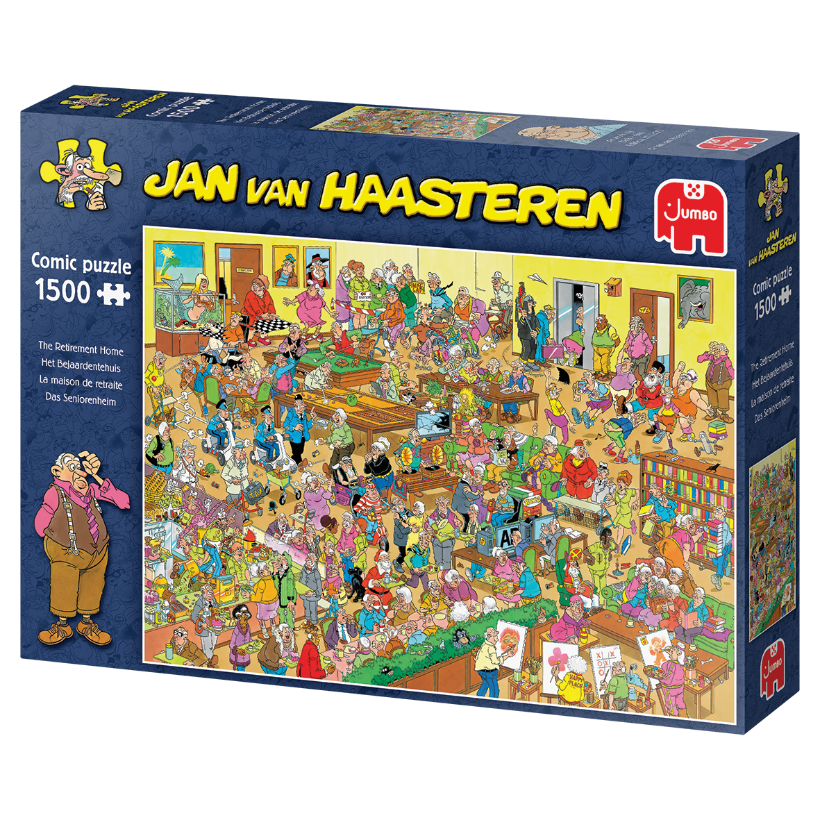Jan van Haasteren - The Retirement Home (1500 pieces)