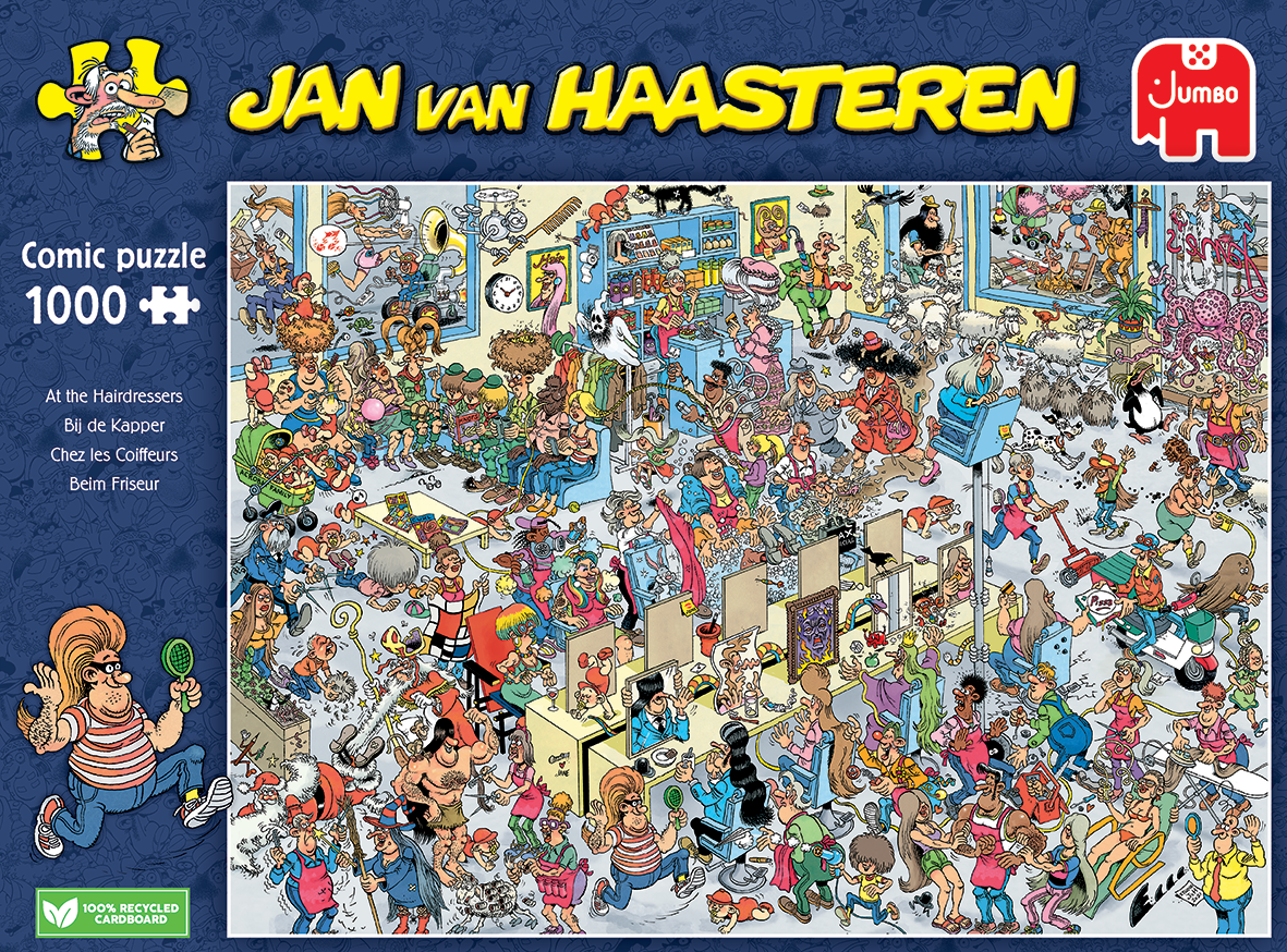 Jan van Haasteren - At the Hairdressers (1000 pieces)