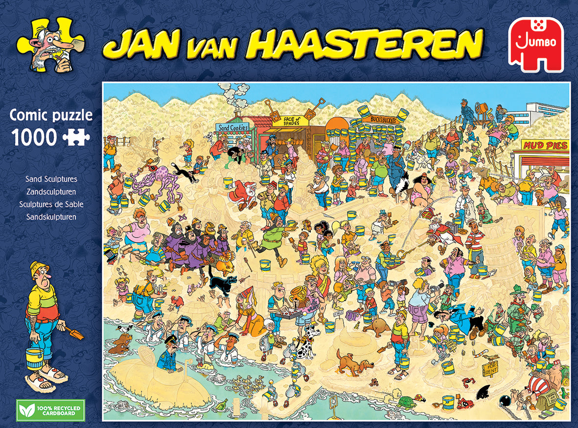 Jan van Haasteren - Sand Sculptures (1000 pieces)