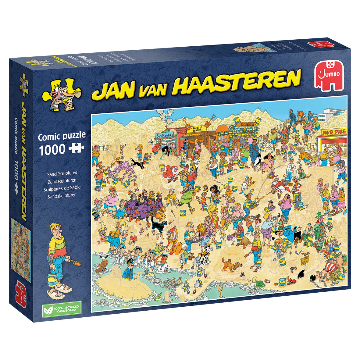 Jan van Haasteren - Sand Sculptures (1000 pieces)