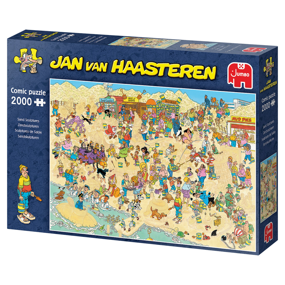 Jan van Haasteren - Sand Sculptures (2000 pieces)