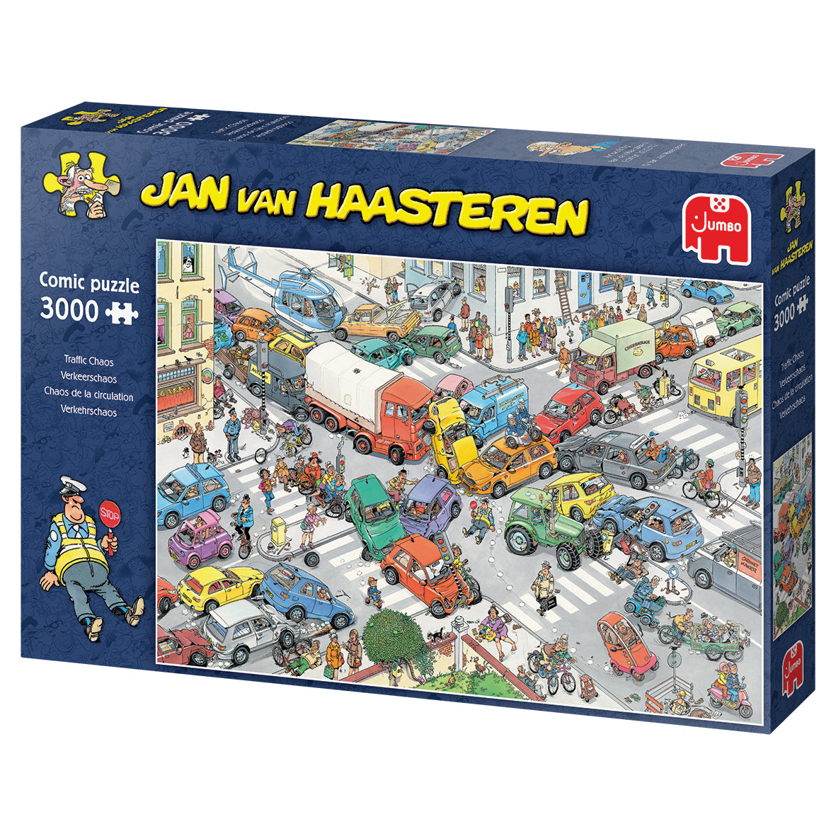 Jan van Haasteren - Traffic Chaos (3000 pieces)