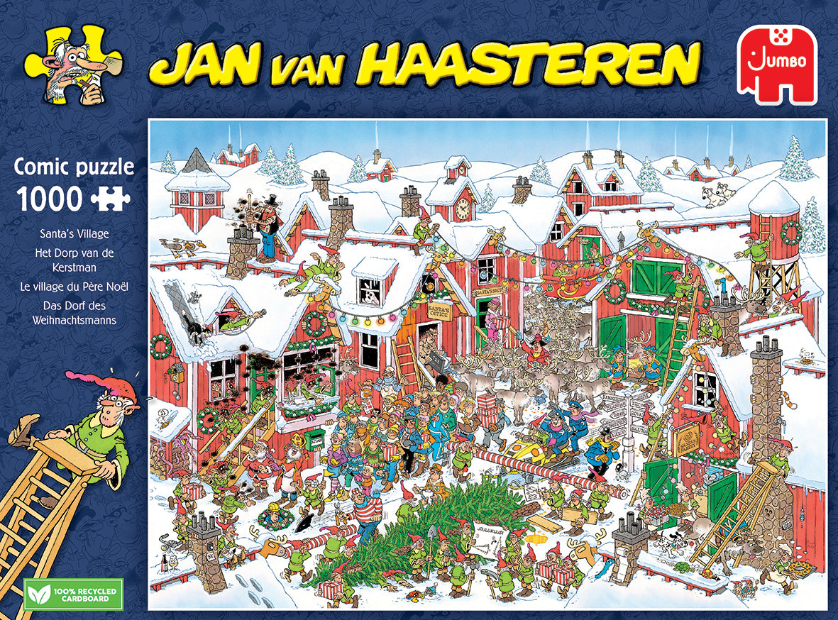 Jan van Haasteren - Santa's Village (1000 pieces)