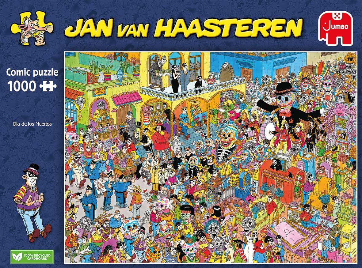 Jan van Haasteren - Dia de los Muertos (1000 pieces)