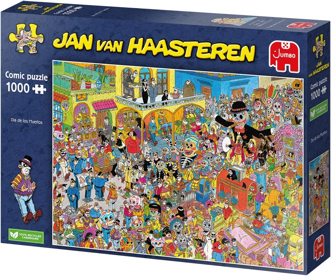 Jan van Haasteren - Dia de los Muertos (1000 pieces)