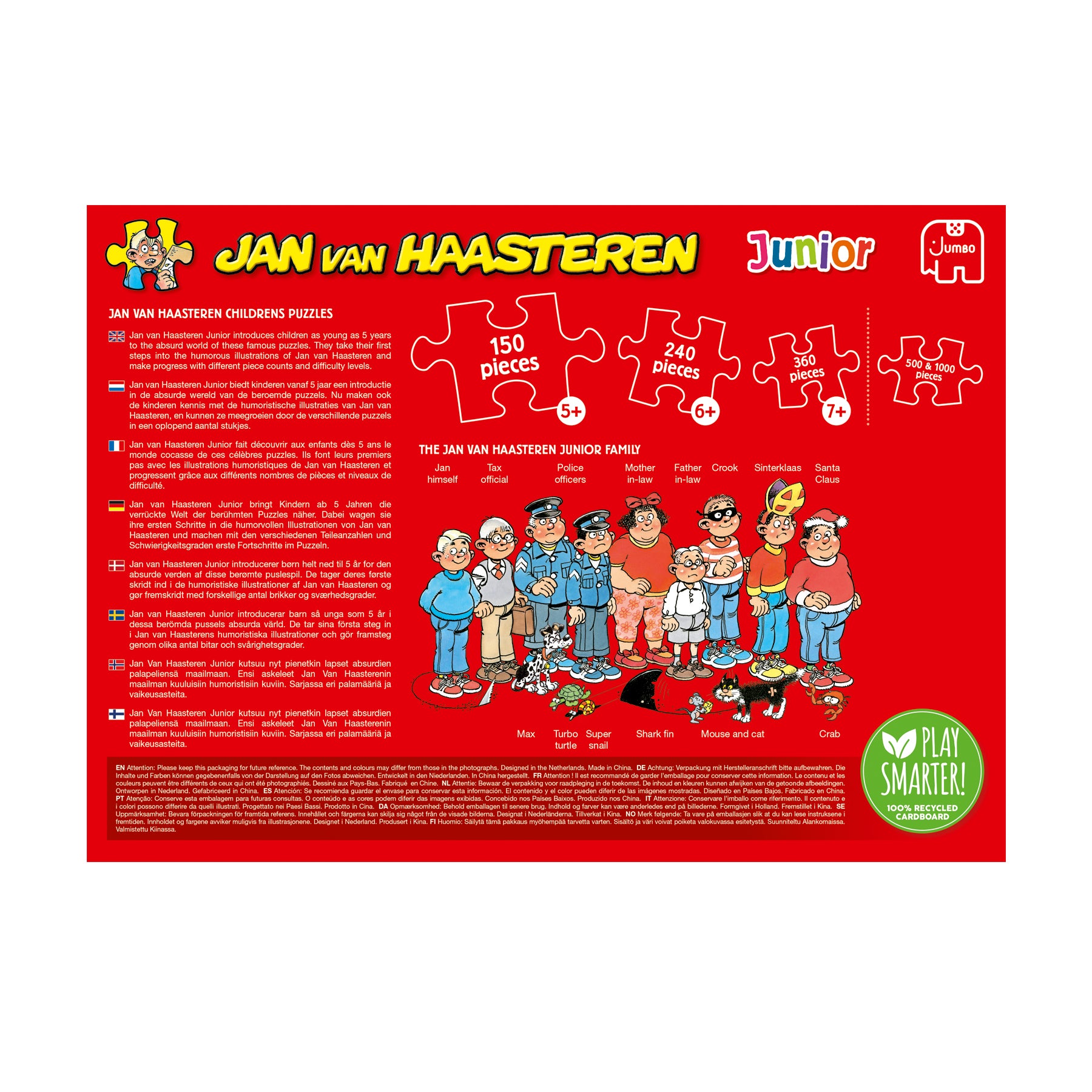 Jan van Haasteren Junior 8 - The Merry-Go-Round (240 pieces)