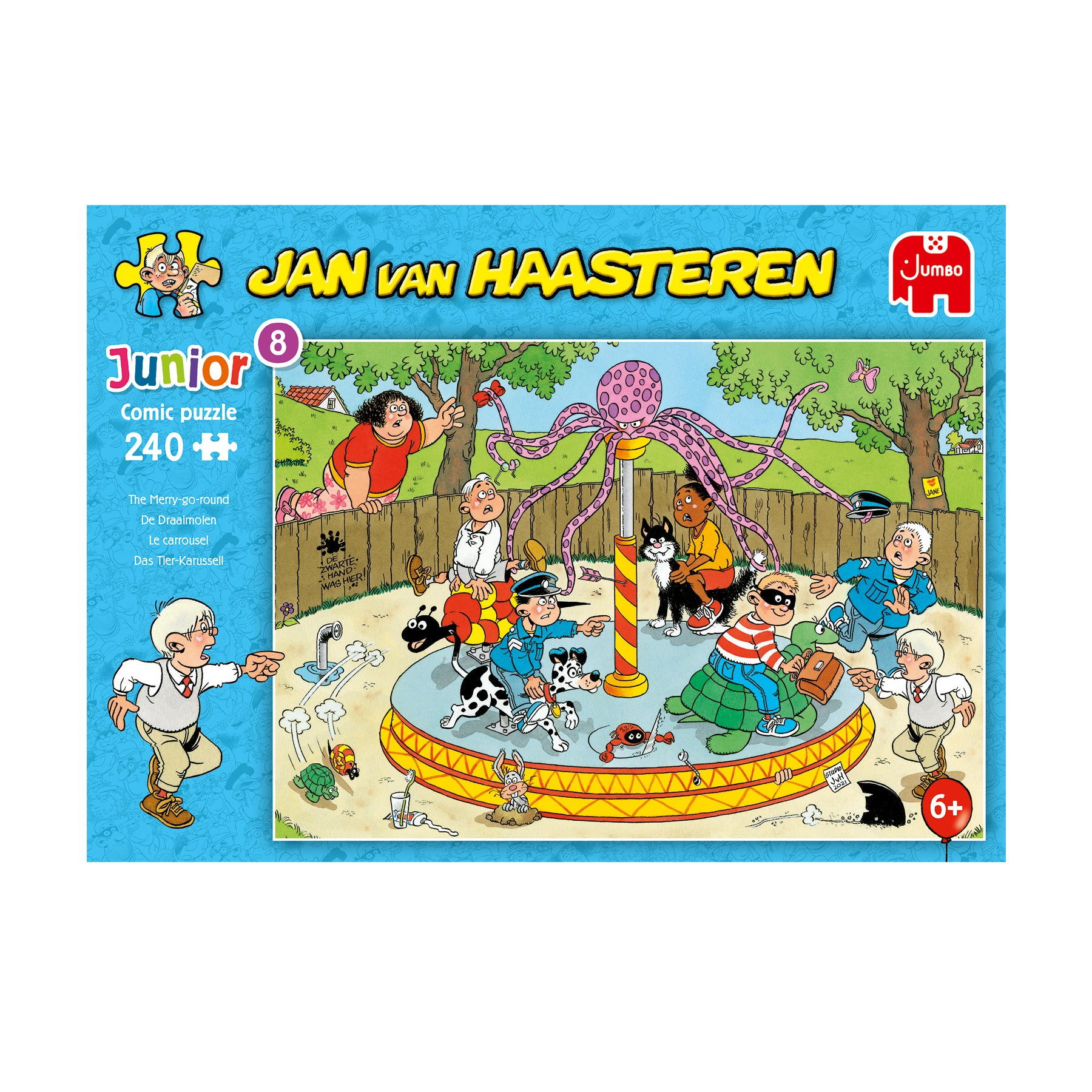 Jan van Haasteren Junior 8 - The Merry-Go-Round (240 pieces)