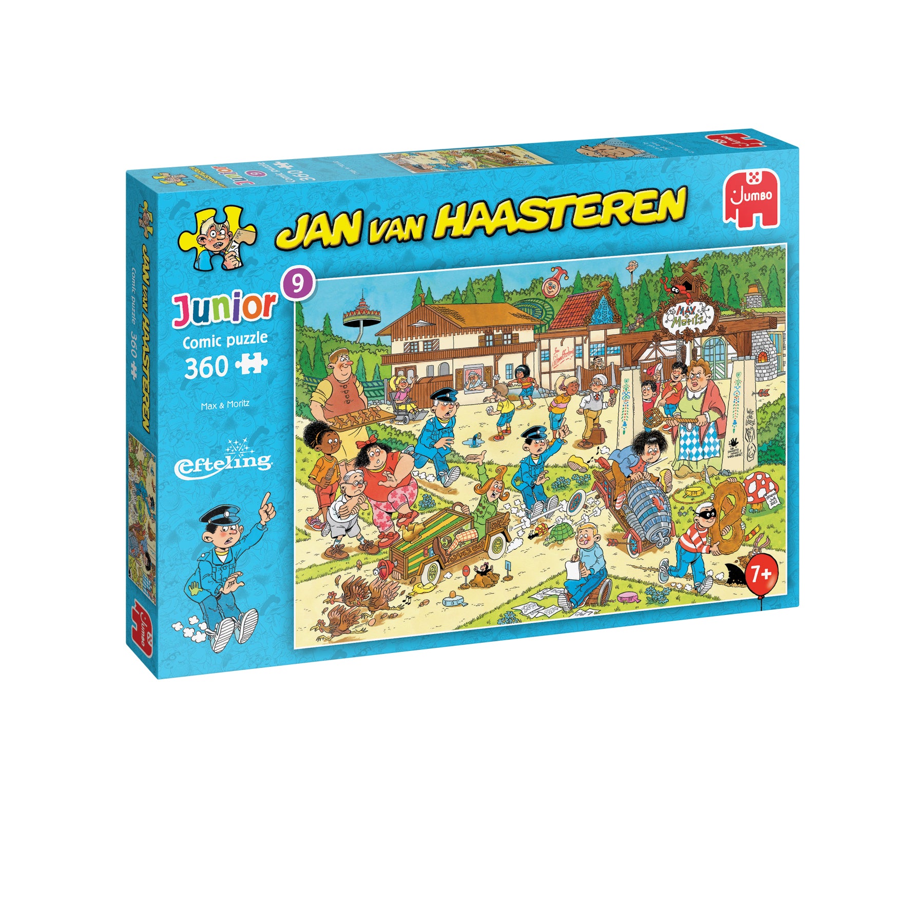 Jan van Haasteren Junior 9 - Efteling Max & Moritz (360 pieces)
