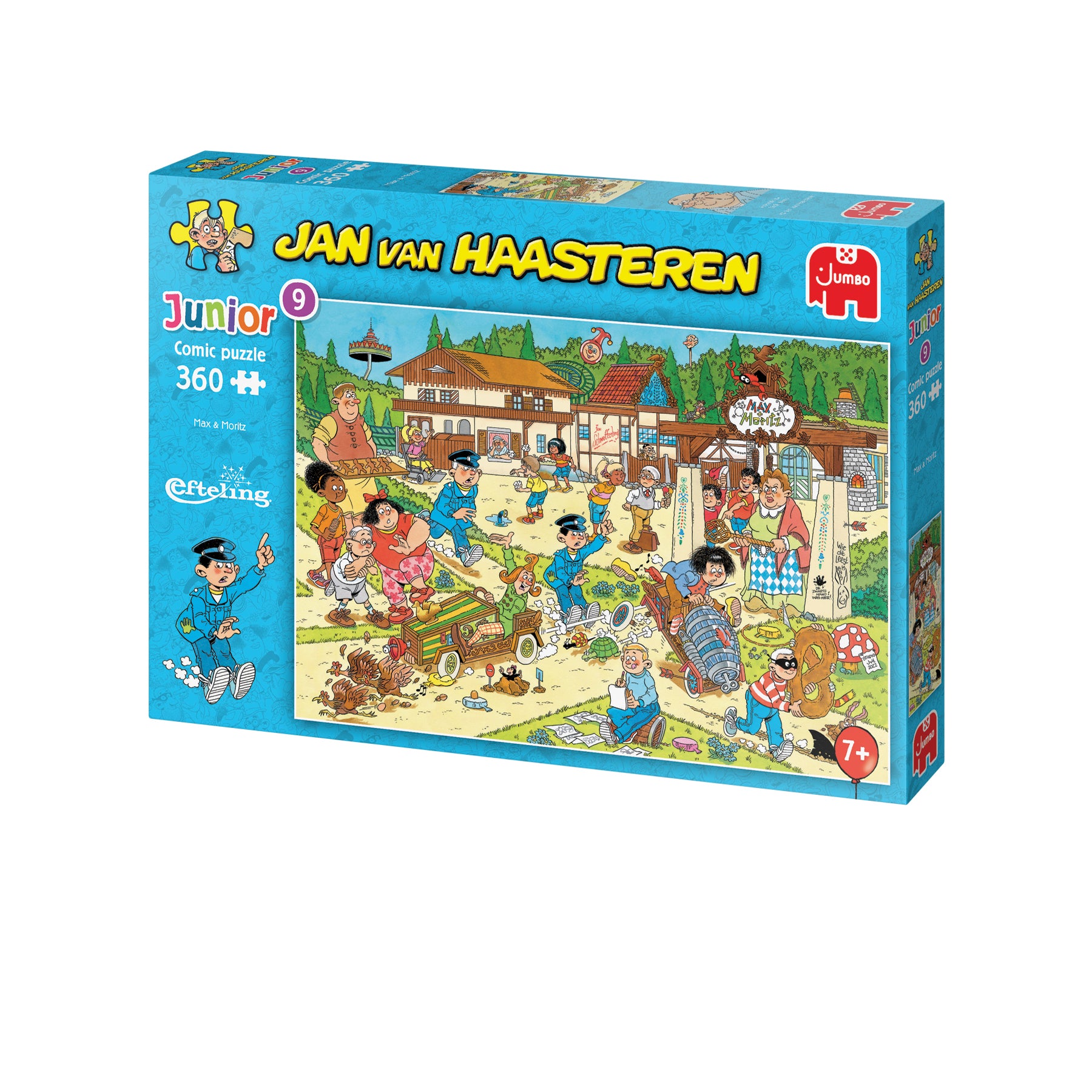 Jan van Haasteren Junior 9 - Efteling Max & Moritz (360 pieces)
