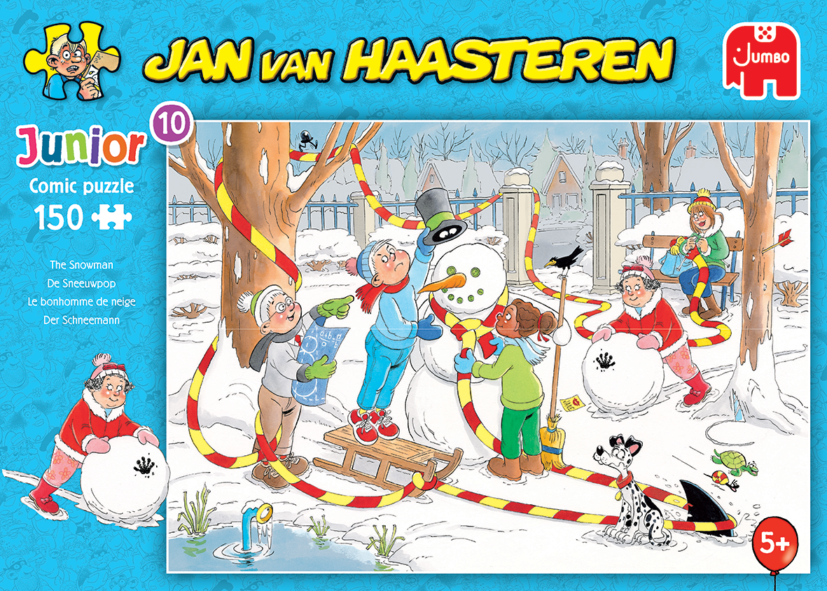 Jan van Haasteren Junior 10 - Snowman (150 pieces)