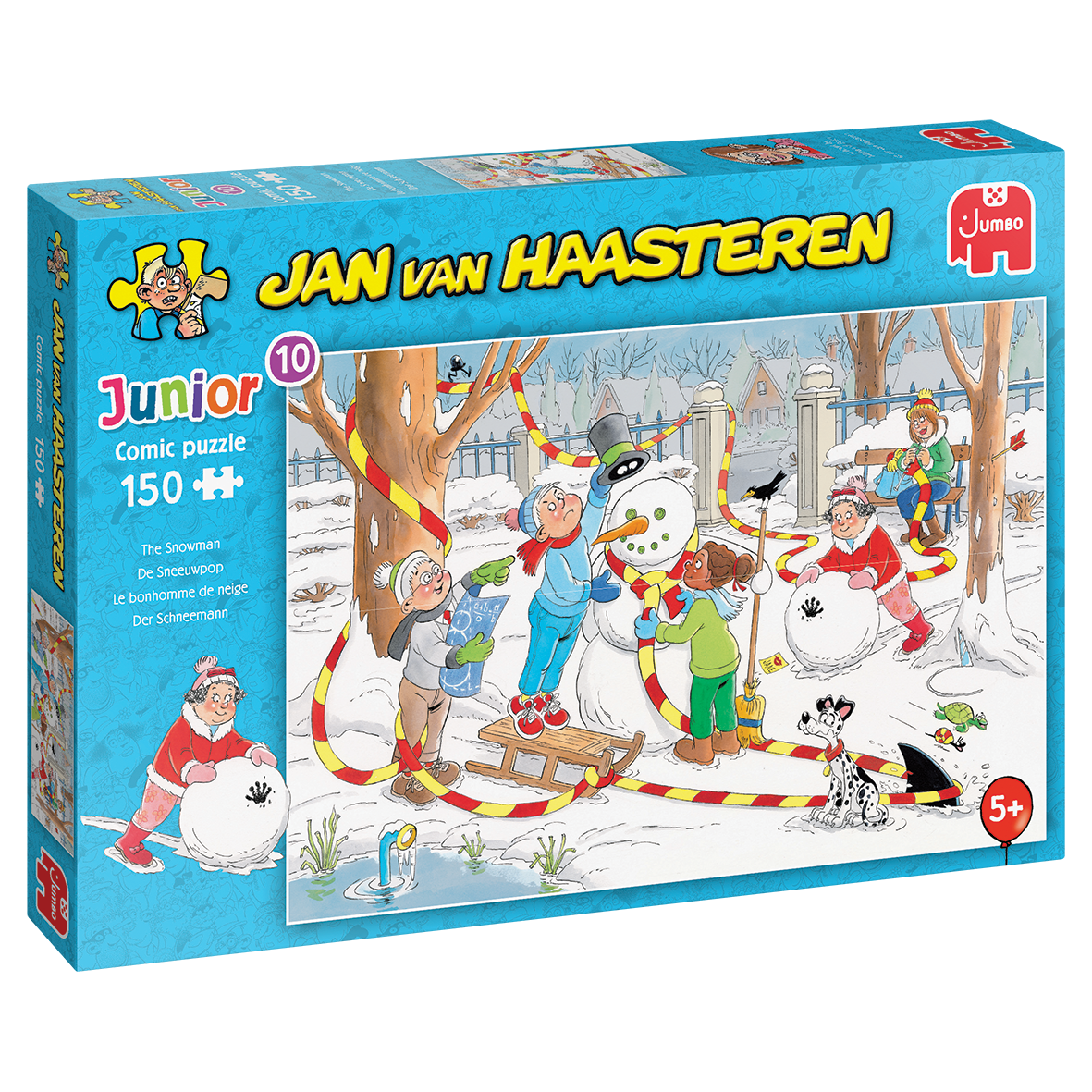Jan van Haasteren Junior 10 - Snowman (150 pieces)