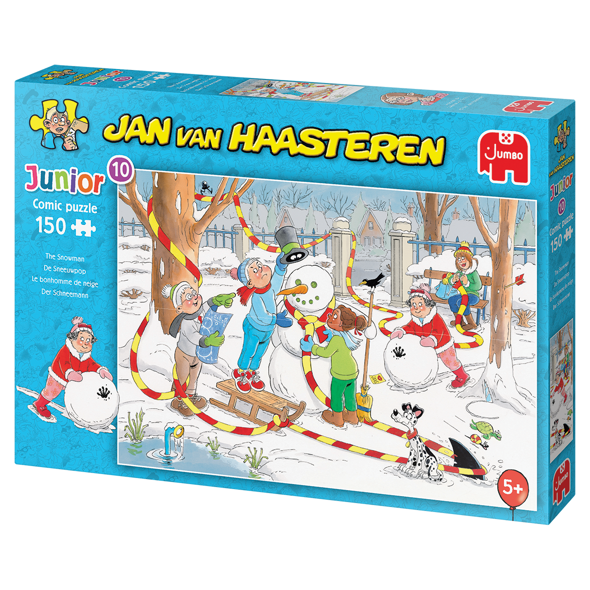 Jan van Haasteren Junior 10 - Snowman (150 pieces)