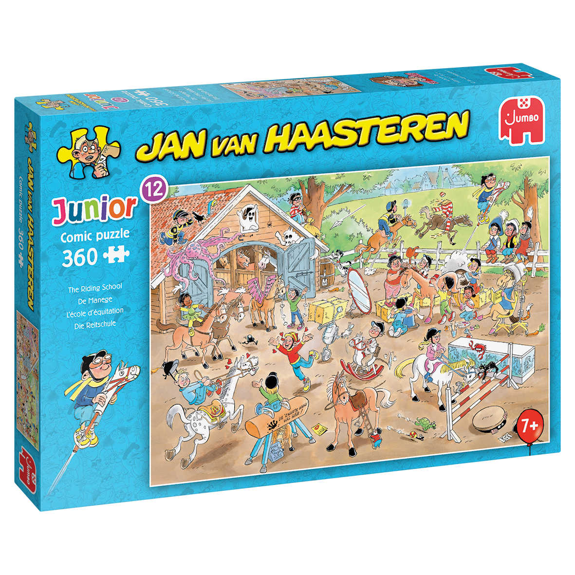 Jan van Haasteren Junior 12 - The Riding School (360 pieces)