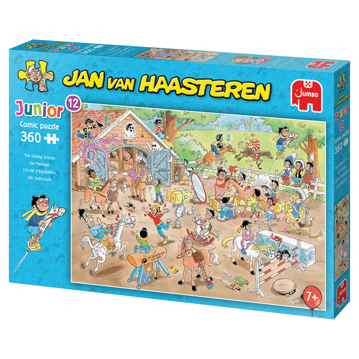 Jan van Haasteren Junior 12 - The Riding School (360 pieces)