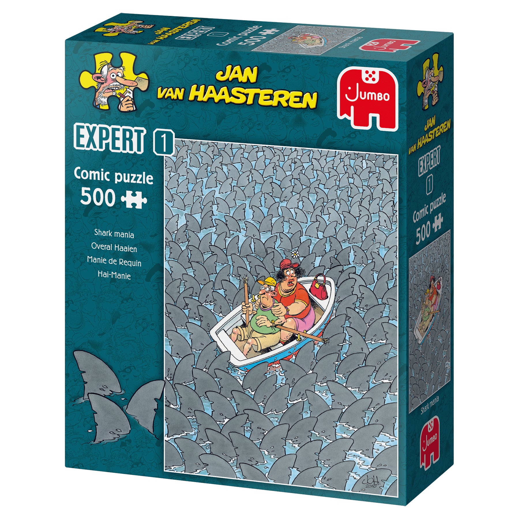 Jan van Haasteren Expert 1 - Shark Mania (500 pieces)