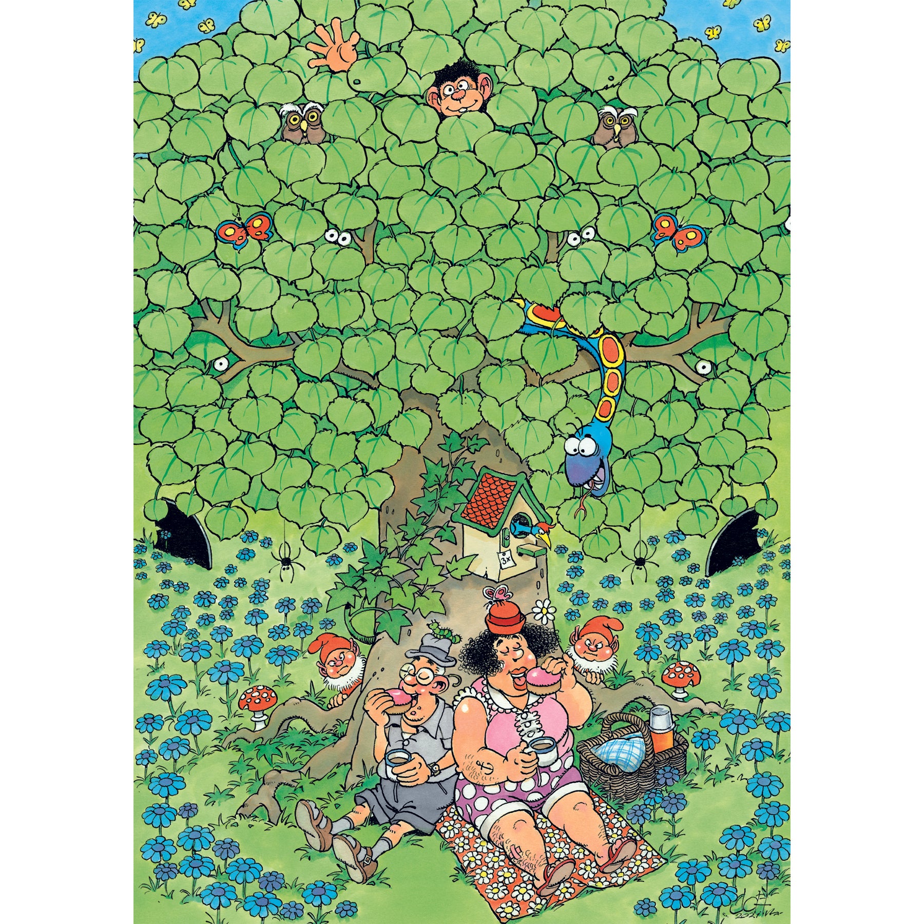 Jan van Haasteren Expert 2 - Enjoying a Picnic (500 pieces)