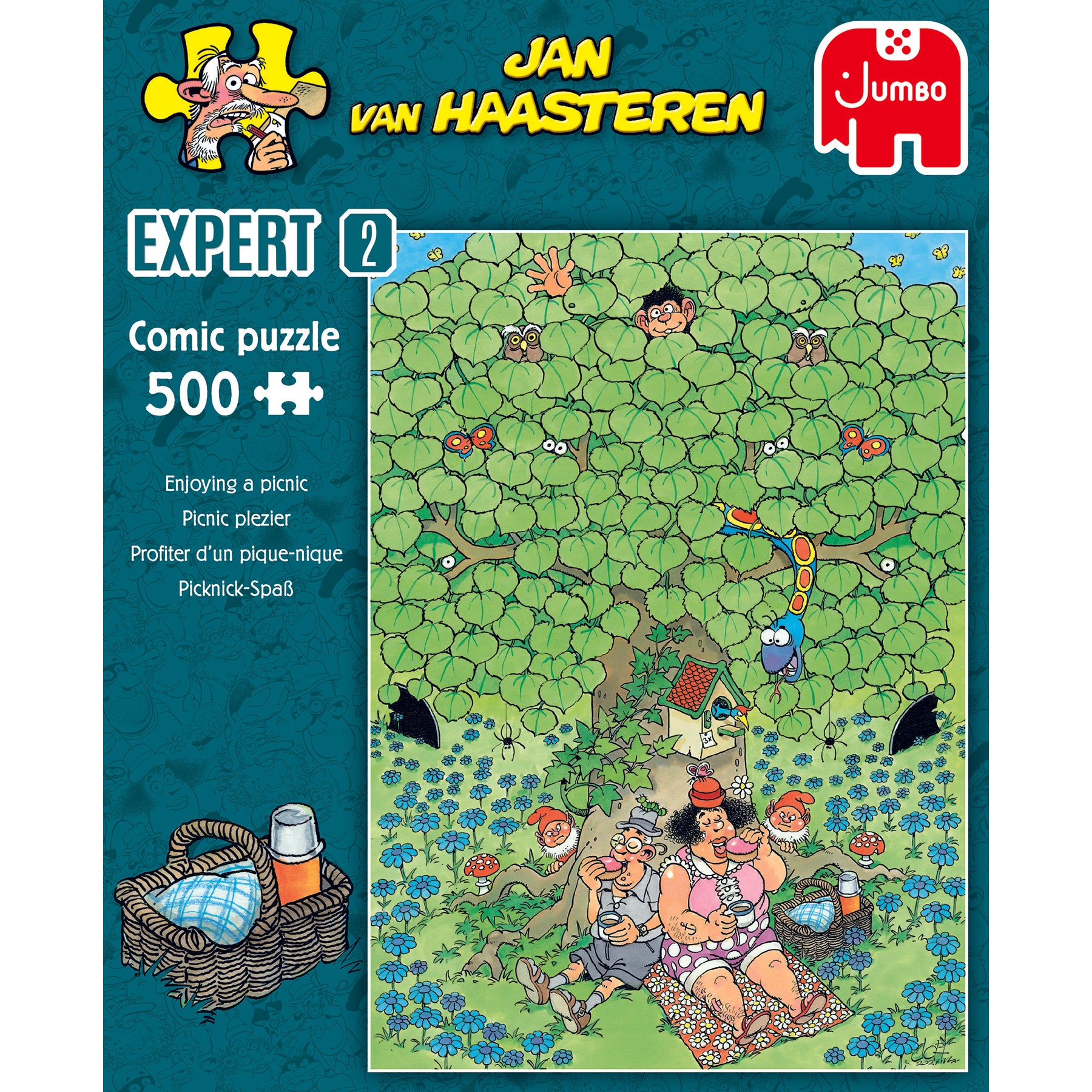 Jan van Haasteren Expert 2 - Enjoying a Picnic (500 pieces)