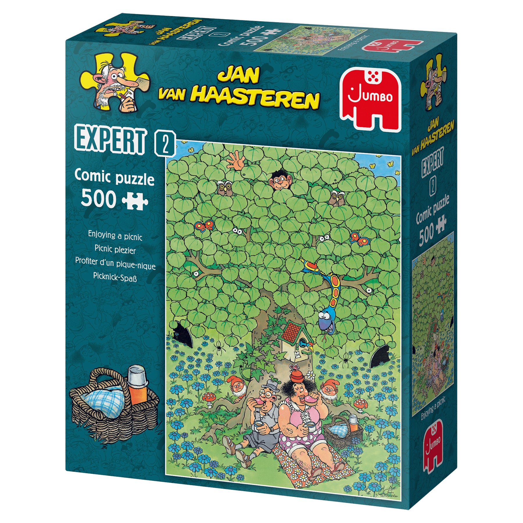 Jan van Haasteren Expert 2 - Enjoying a Picnic (500 pieces)