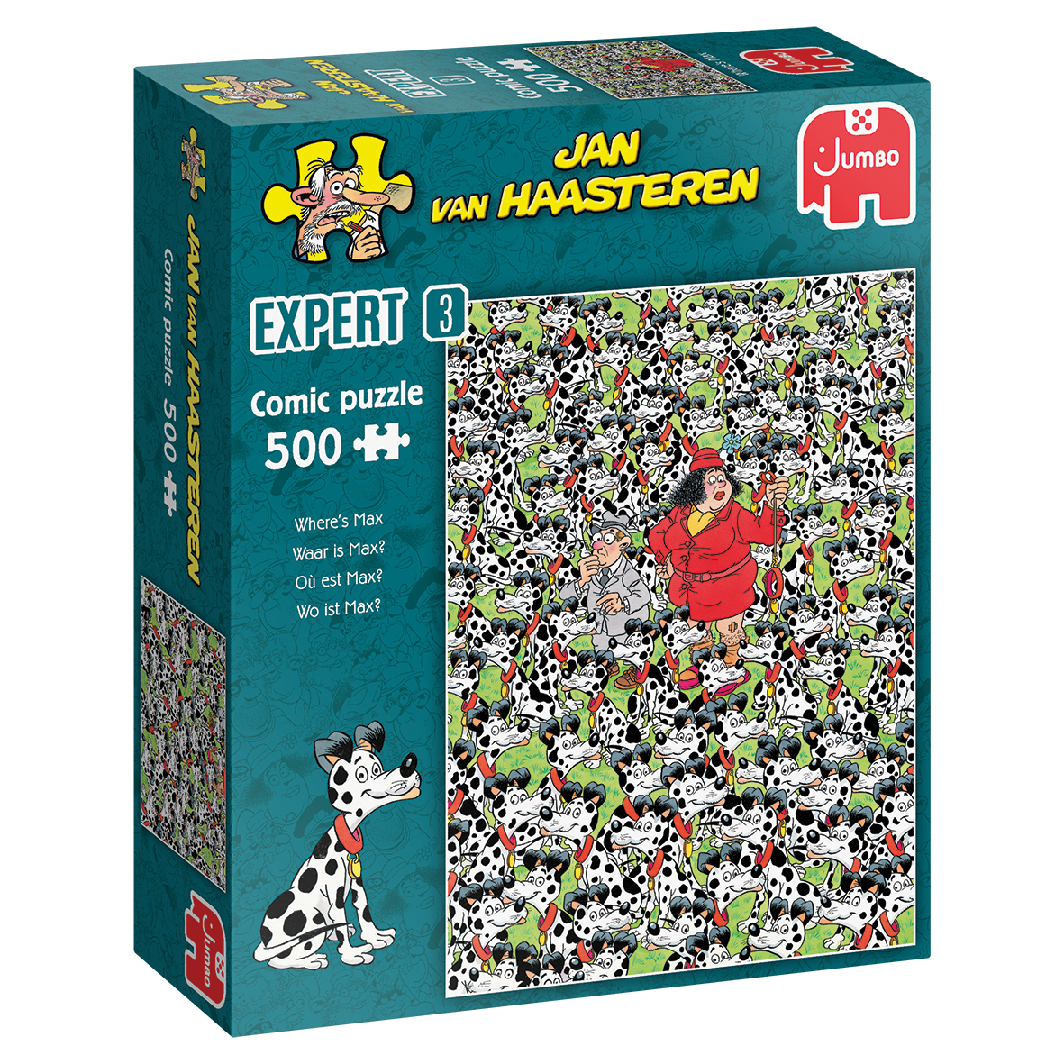 Jan van Haasteren Expert 3 - Where's Max? (500 pieces)