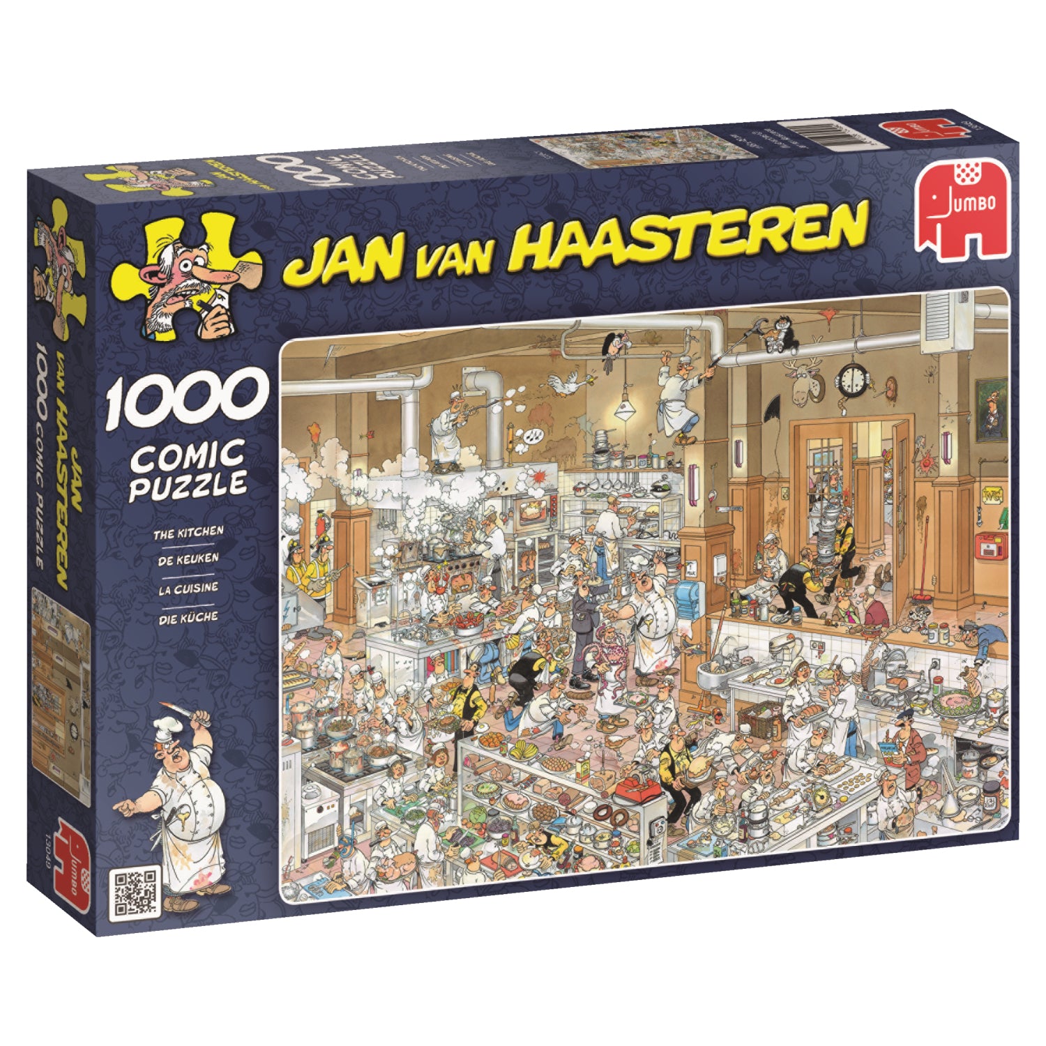 Jan van Haasteren - The Kitchen (1000 pieces)