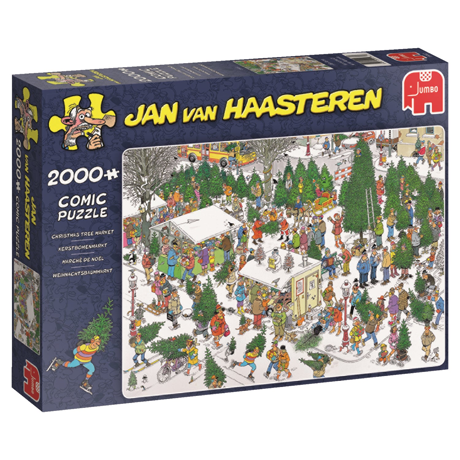 Jan van Haasteren - De Kerstbomenmarkt (2000 stukjes)