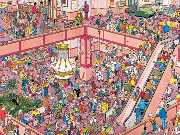 Jan van Haasteren - Shop Till You Drop (1000 pieces)