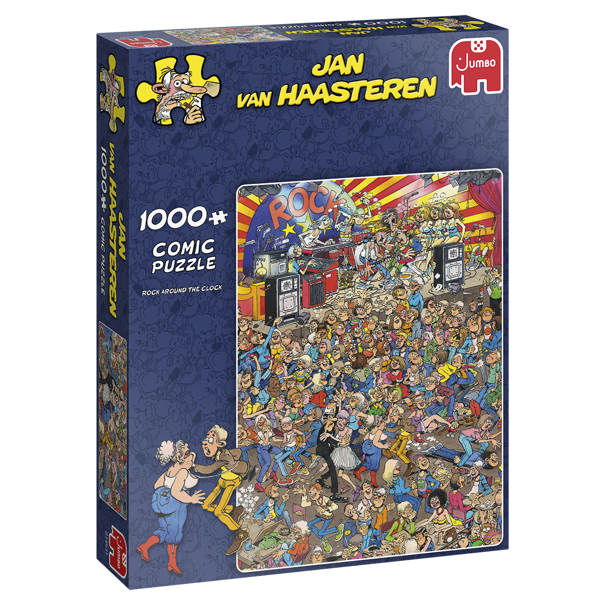 Jan van Haasteren - Rock Around The Clock (1000 pieces)