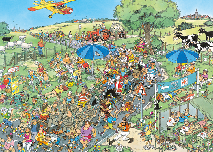 Jan van Haasteren - The March (2000 pieces)